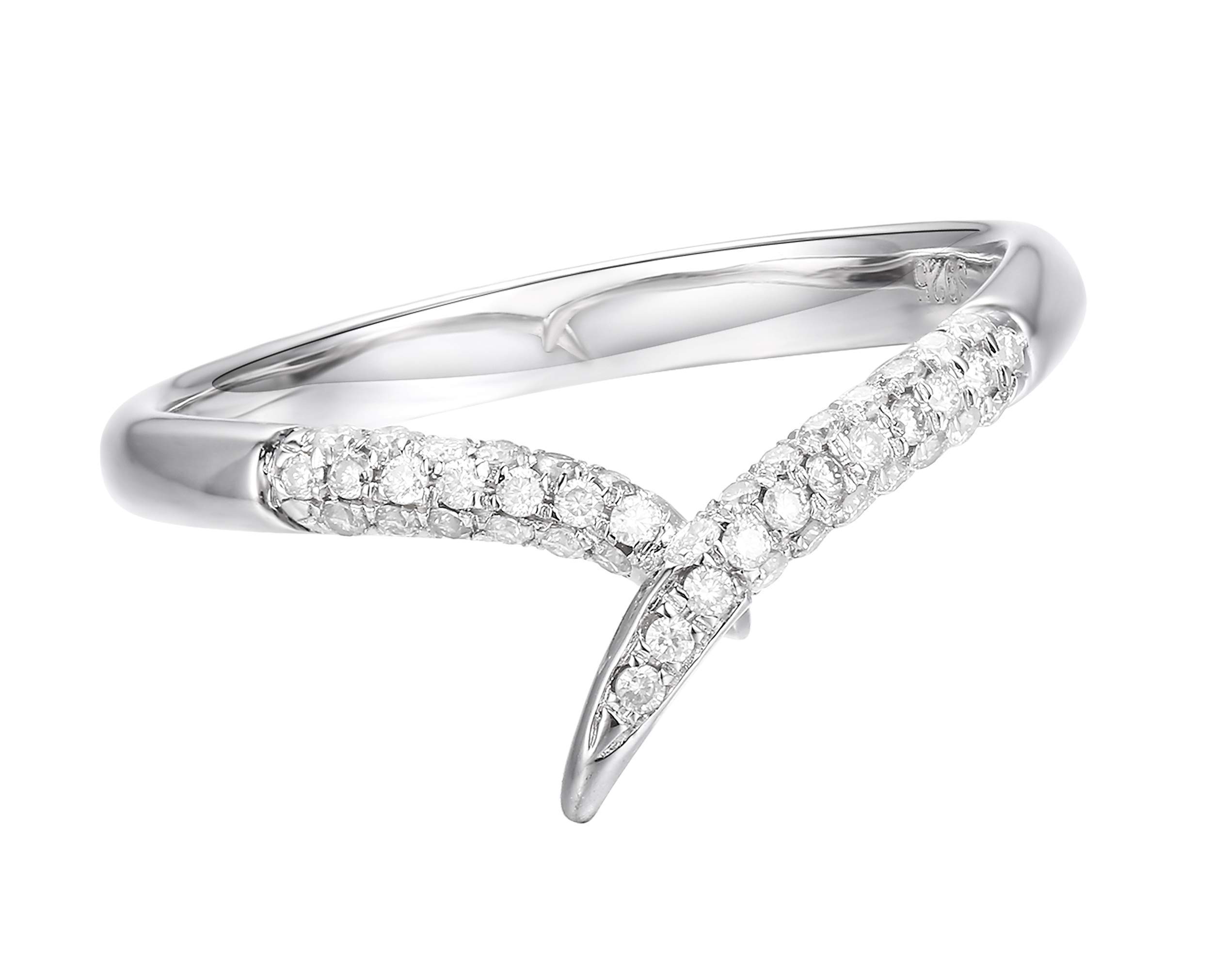 Majade Diamond Ring – 14K Gold Handmade Wedding & Engagement Ring for Women, April Birthstone, Unique Non-Traditional Minimalist Band – Perfect for Proposals, Anniversaries, and Special Occasions