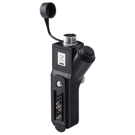 Icom AD118 Accessory Adapter - Compatible with Icom Radios | Secure Connection for Headsets & Microphones | Perfect for Ham Radio, Aviation & Marine Communication