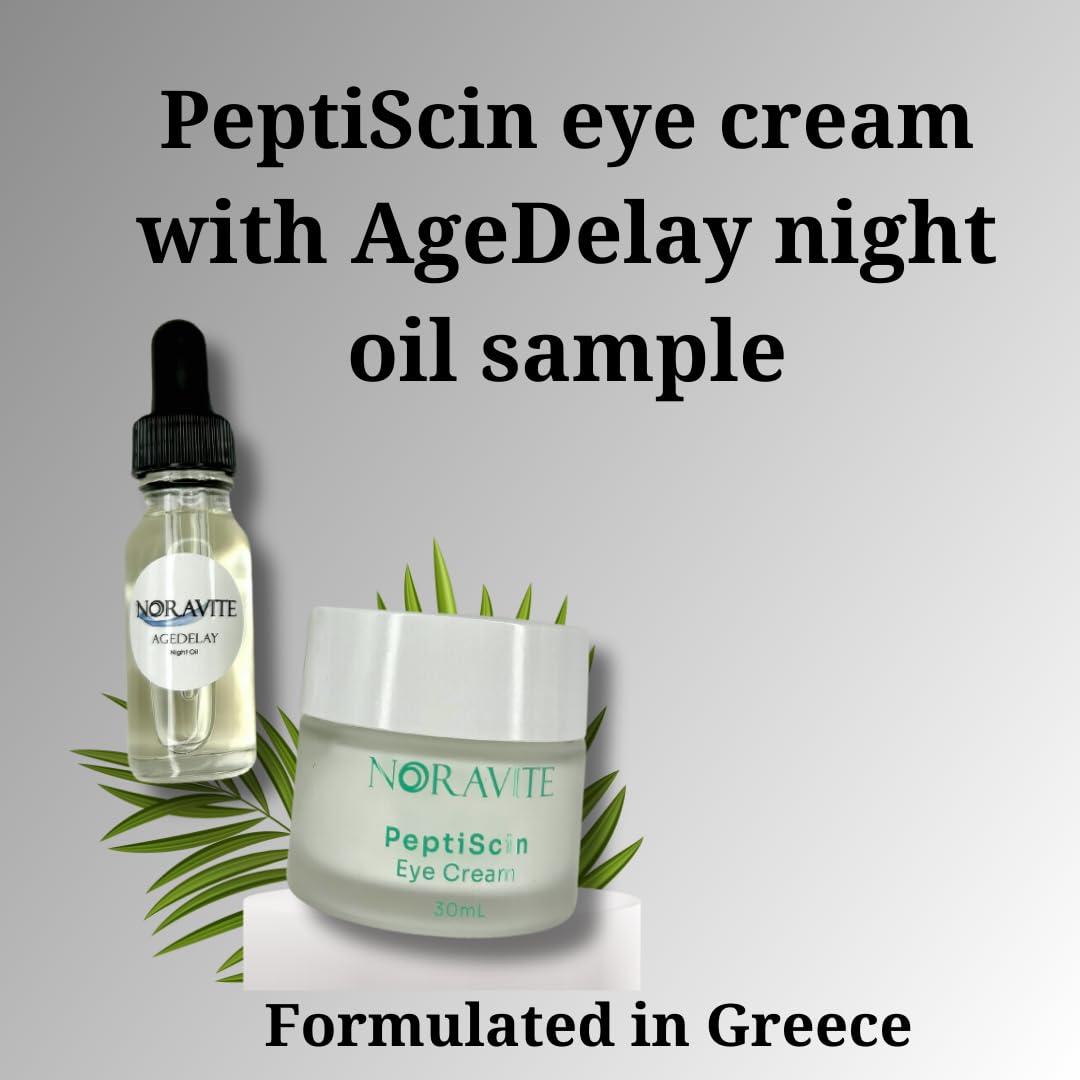 PeptiScin Anti-Aging Serum with Organic Argan Oil Sample - Hydrating & Firming Skincare for Daily Use, Travel & Gifting