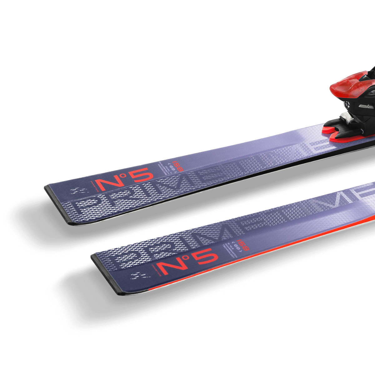 Elan PRIMETIME No.5 W PS Ski with ELW11.0 DB397119 Bindings 2025 - Perfect for All-Mountain Skiing and Freeride Adventures
