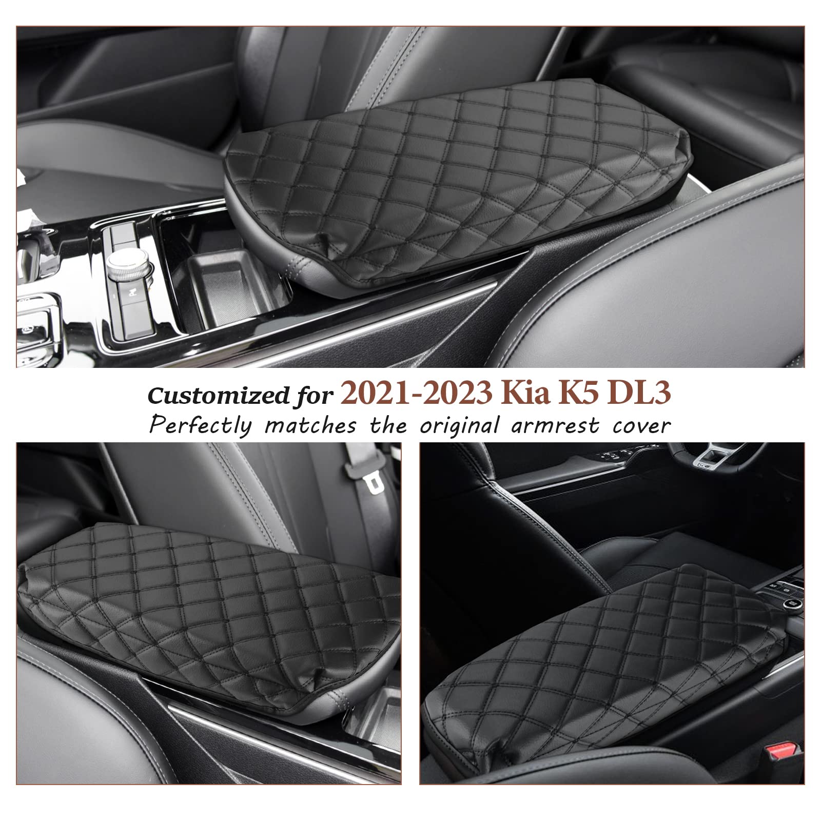 2021-2025 Kia K5 Armrest Cover & Center Console Pad - Soft Cushion Accessories for Comfort & Protection | Perfect for Long Drives, Commuting & Car Interior Upgrade
