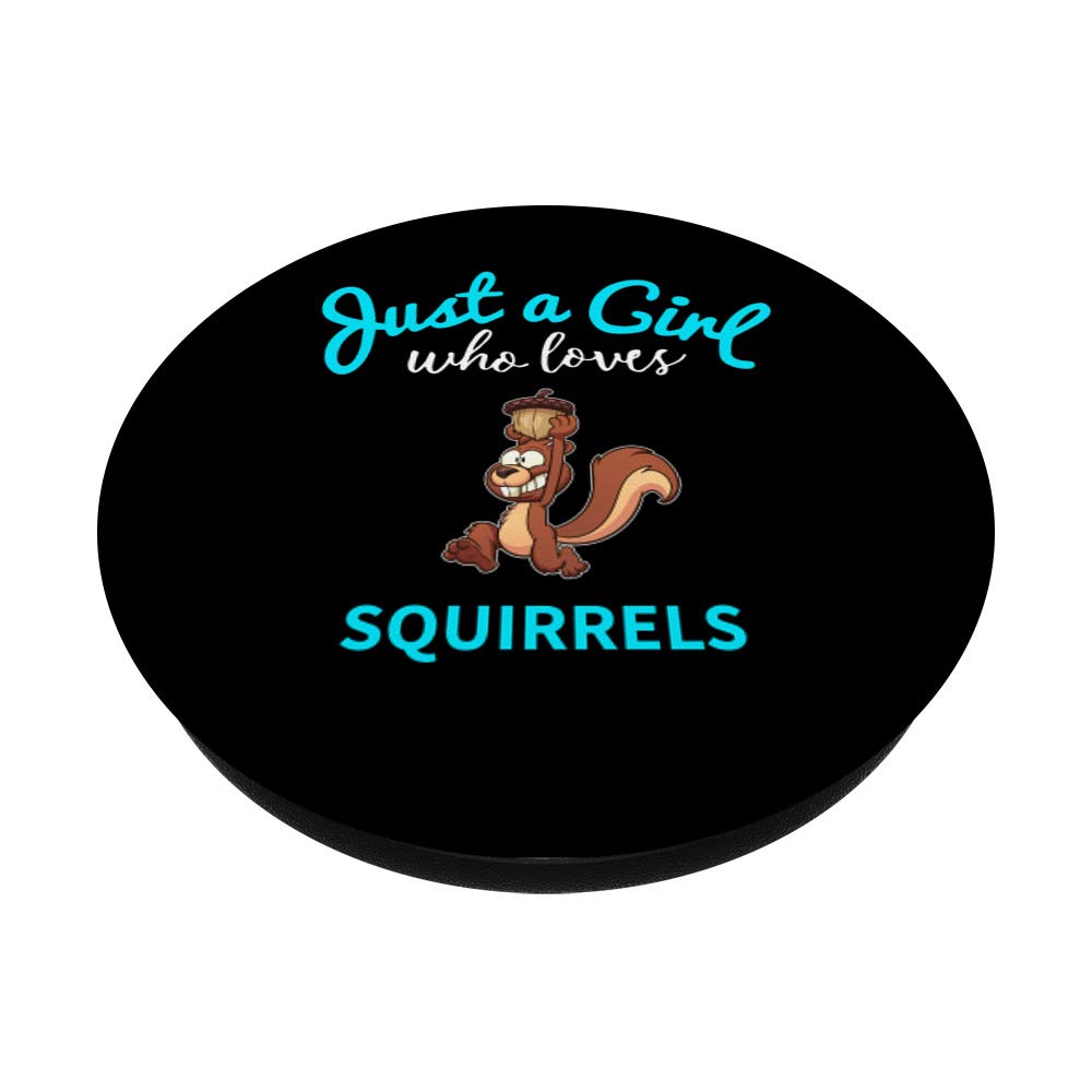 Cute Squirrel Phone Grip for Girls - PopSockets Stand for Phones & Tablets | Perfect for Kids & Teens