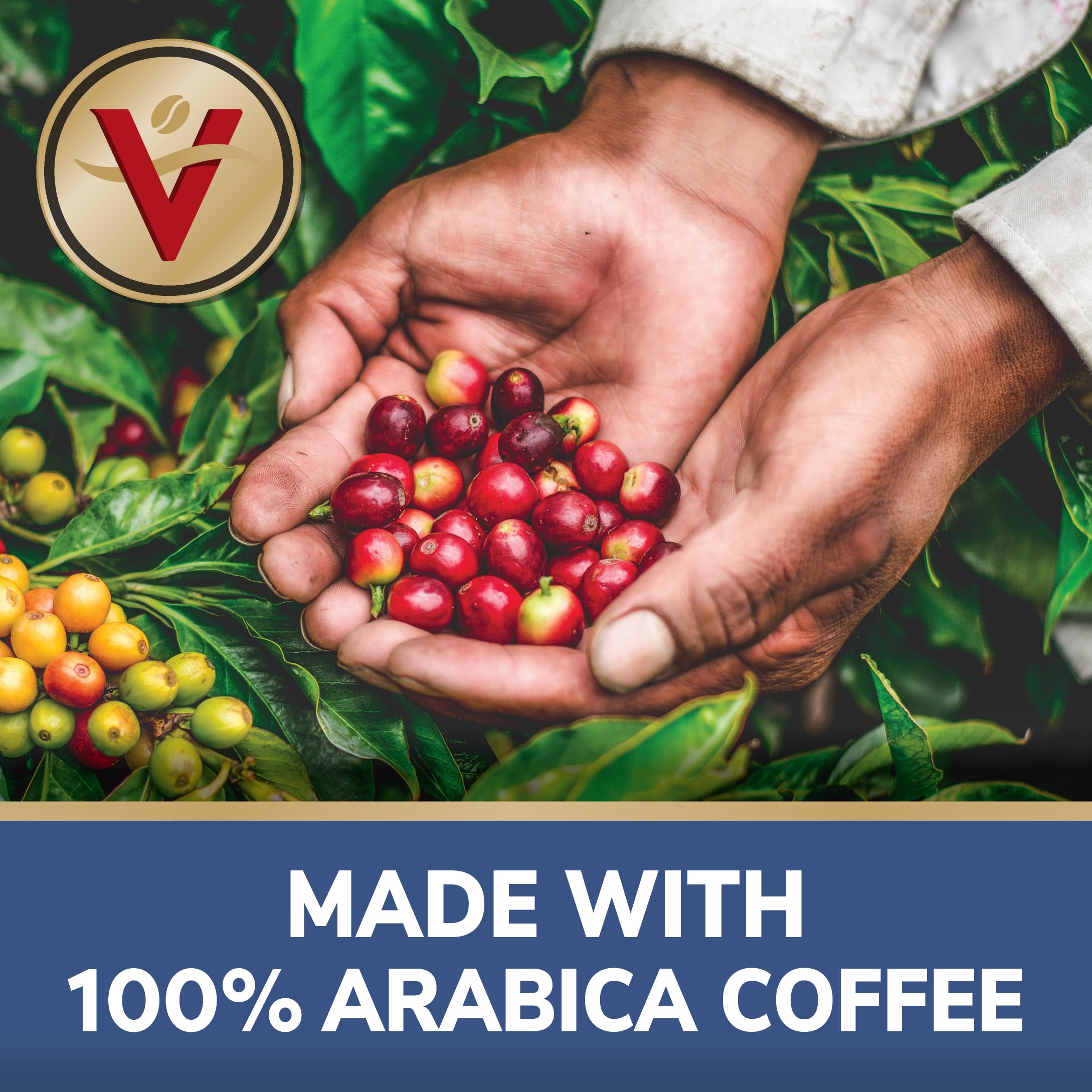 Victor Allen's Coffee 100% Colombian Medium Roast K-Cup Pods - 12 Count Single Serve Coffee for Keurig Brewers - Perfect for Home, Office & Morning Energy Boost