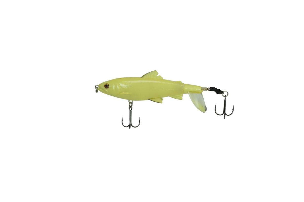 Savage Gear Smash Tail Topwater Fishing Lure - Best Bass & Pike Topwater Bait for Freshwater & Saltwater Fishing - Perfect for Morning & Evening Surface Strikes