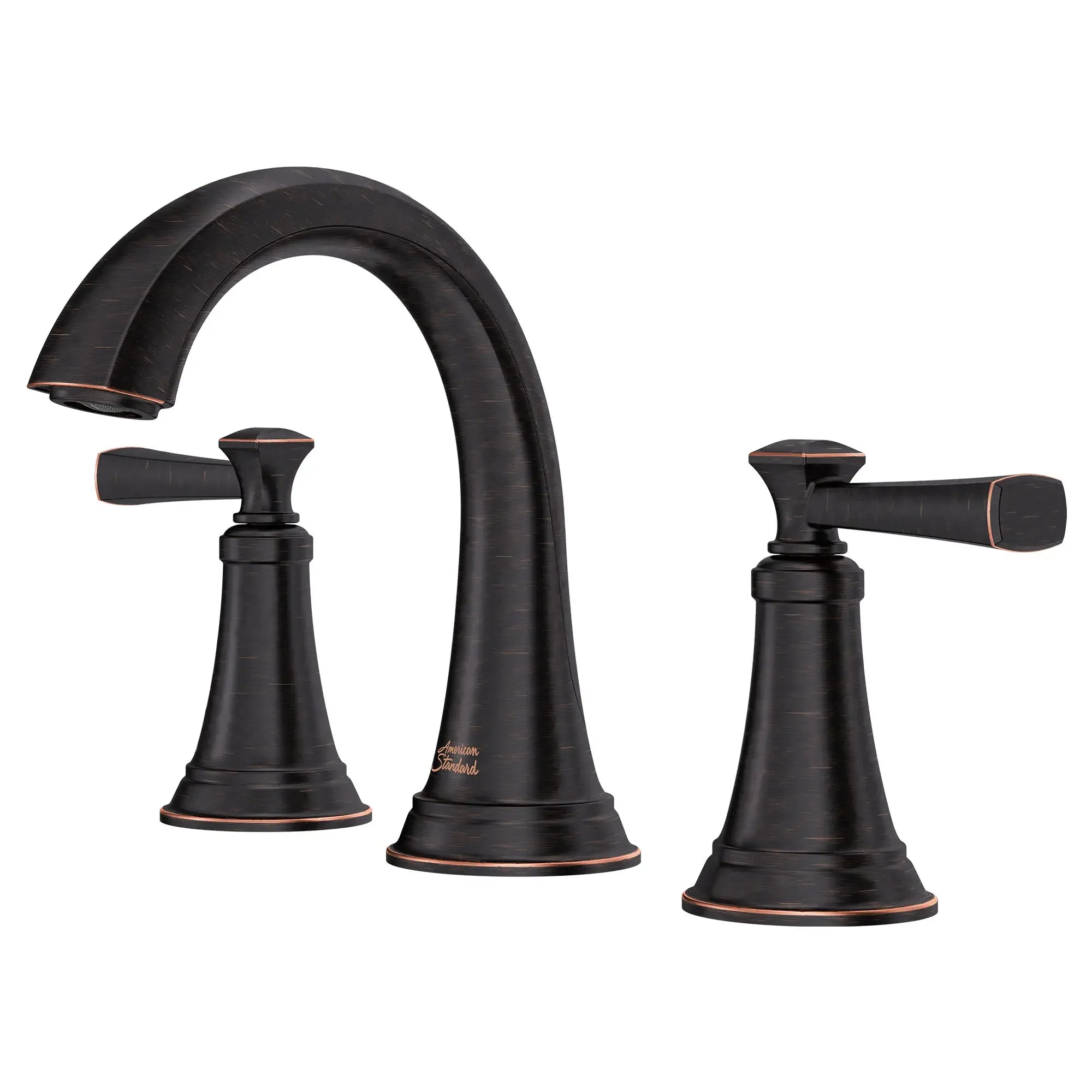 Glenmere 8 Inch Widespread 2 Handle Bathroom Faucet - 1.2 GPM/4.5 LPM Water-Saving Design with Lever Handles - Perfect for Modern Bathroom Vanities and Powder Rooms