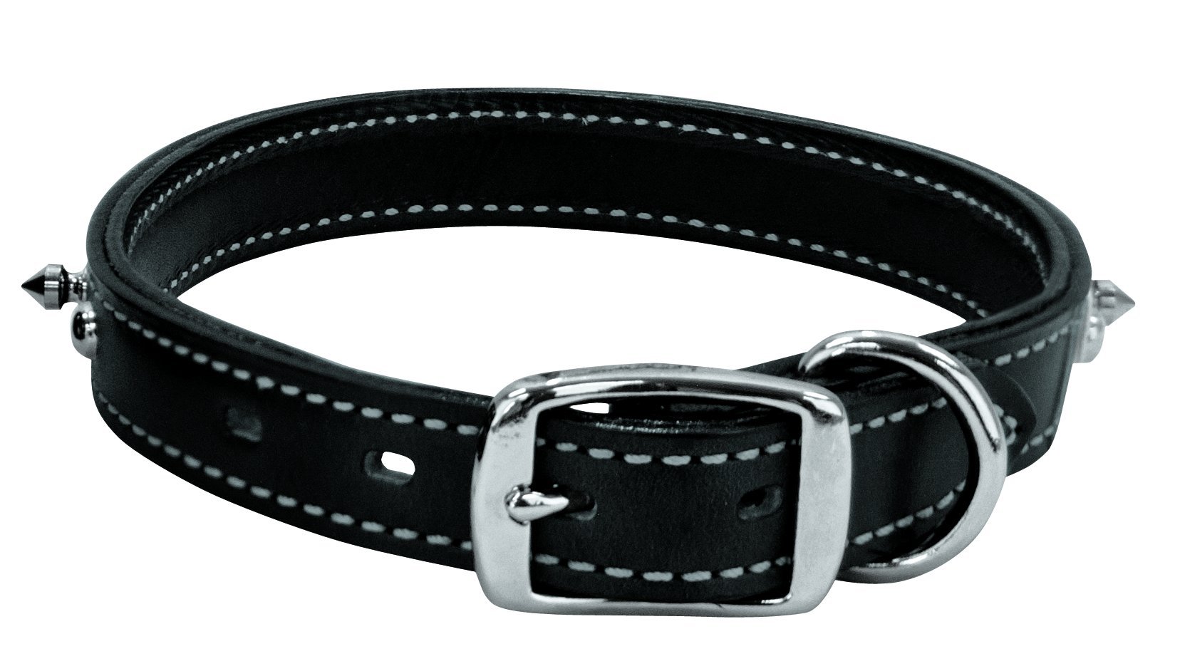 Premium Weaver Pet Spike Collar for Dogs - Stylish & Durable Leather Studded Dog Collar with Metal Spikes - Perfect for Training, Walking & Punk Fashion Accessories