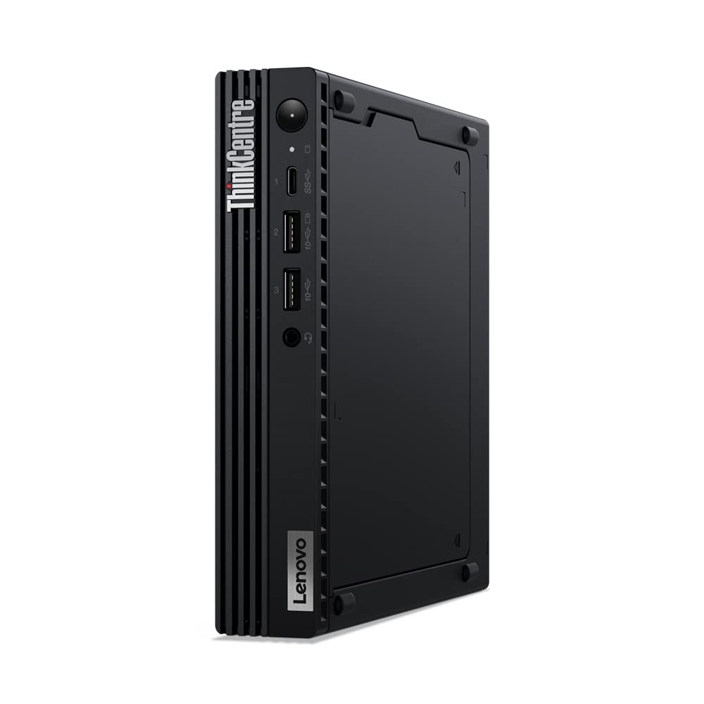 Lenovo ThinkCentre M70q Gen 3 Tiny Business Desktop PC - Intel Core i5-12400T 2.1GHz (4.2GHz Turbo), 16GB RAM, 512GB SSD, Windows 11 Pro | Compact & Powerful for Home Office, Remote Work & Small Business | 3-Year Warranty (Model 11T3002MUK)
