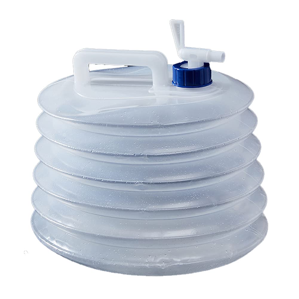Collapsible Water Bucket - Reusable, Foldable, Leak-Proof Portable Travel Bucket for Outdoor Camping, Hiking, Beach & Emergency Use (Large)