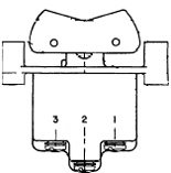 Honeywell 2TP12-3 MICRO SWITCH™ Electromechanical Rocker Switch - Durable Snap-Action Switch for Industrial Control, Appliances & Automation Equipment