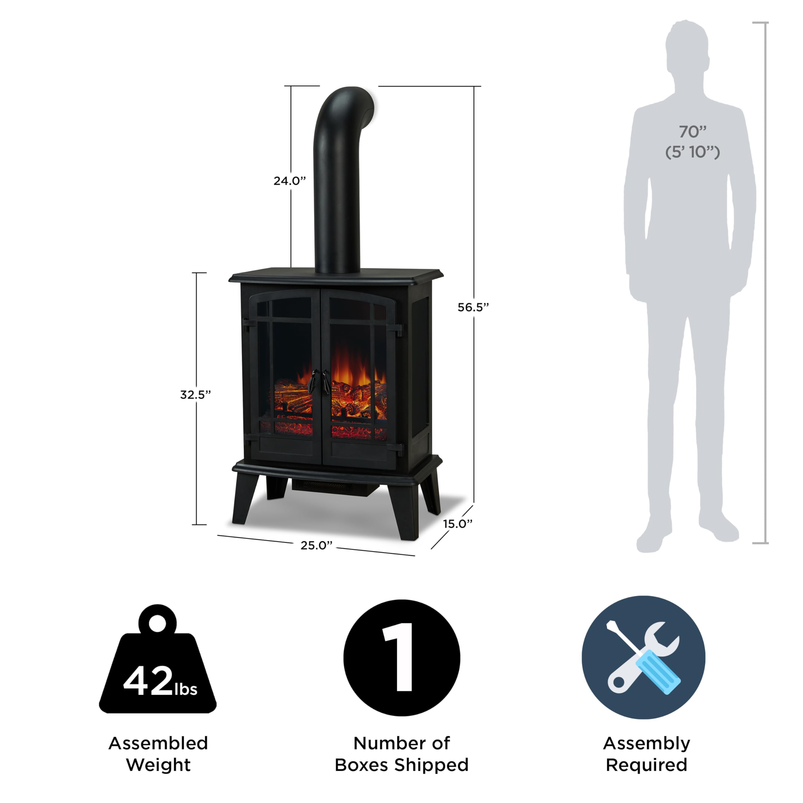 Real Flame Foster 25