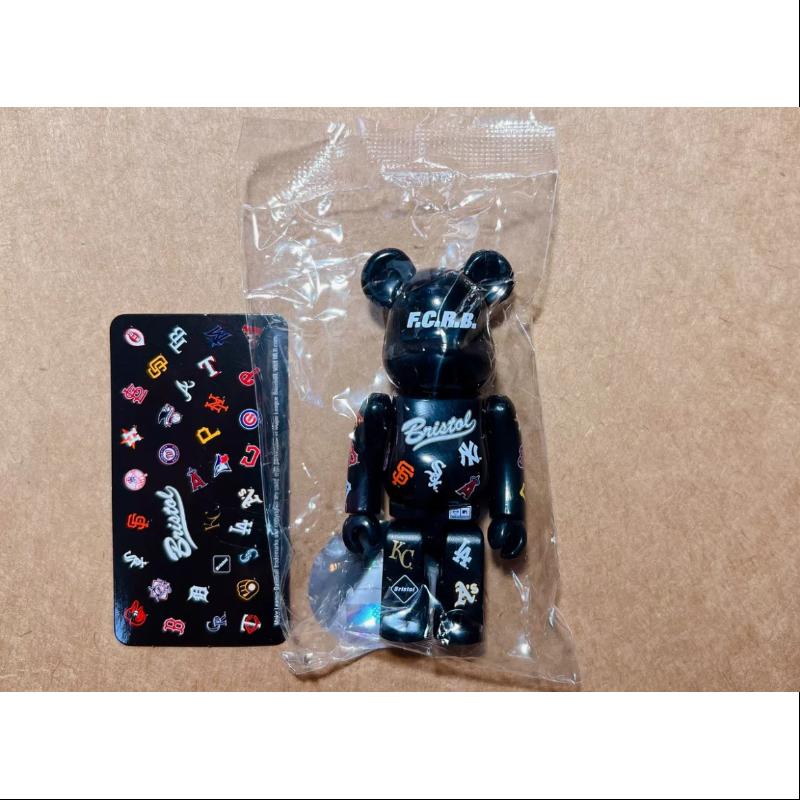 Bearbrick Series 44 SUPER Secret MLB F.C.R.B. 100% Collectible Vinyl Art Toy - Rare Limited Edition Figure for Display & Collection - Perfect for Home Decor, Office Display, and Anime Fans Gift
