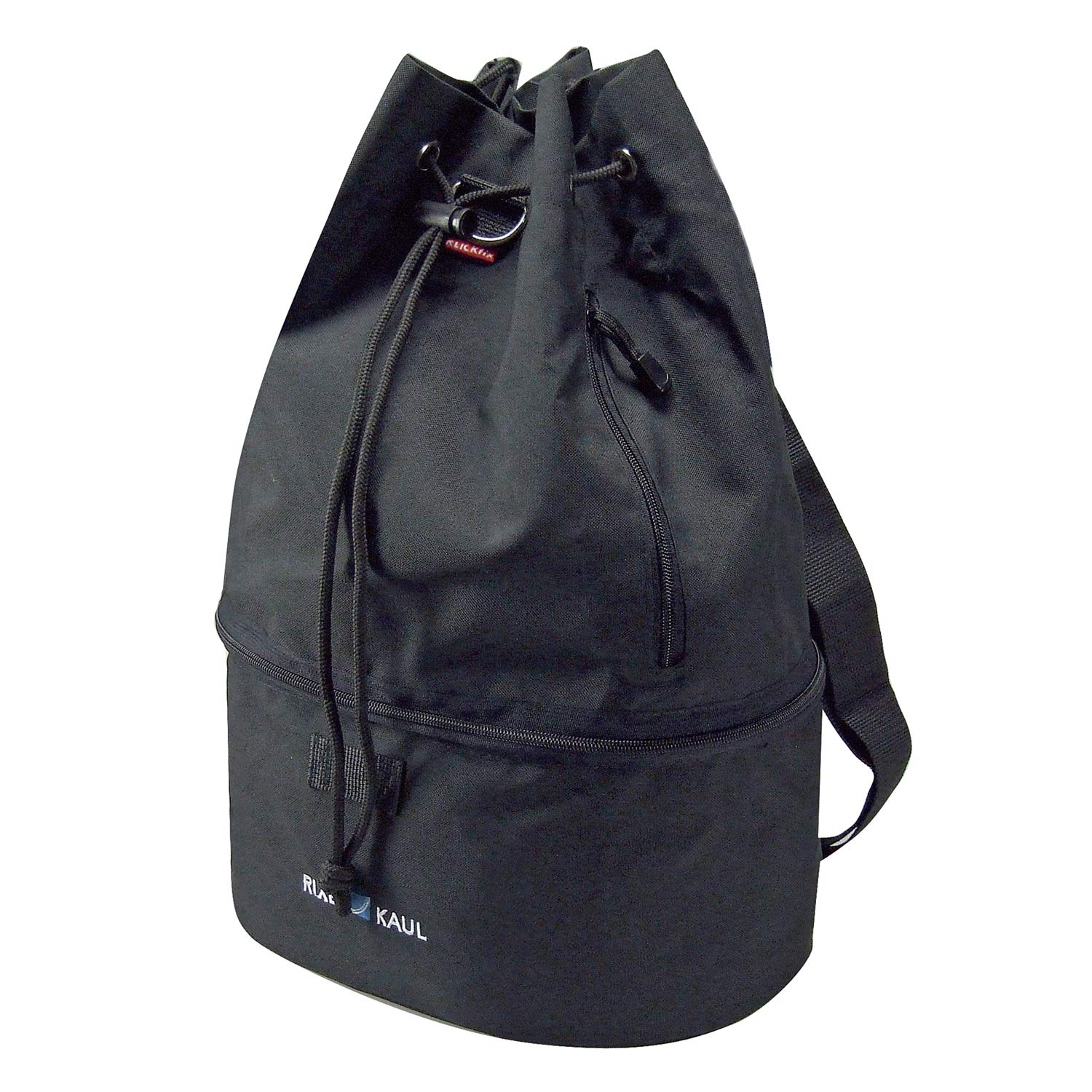 Rixen & Kaul Men's Matchpack Backpack - 20L Black Hiking Backpack for Outdoor Adventures, Travel & Daily Commute