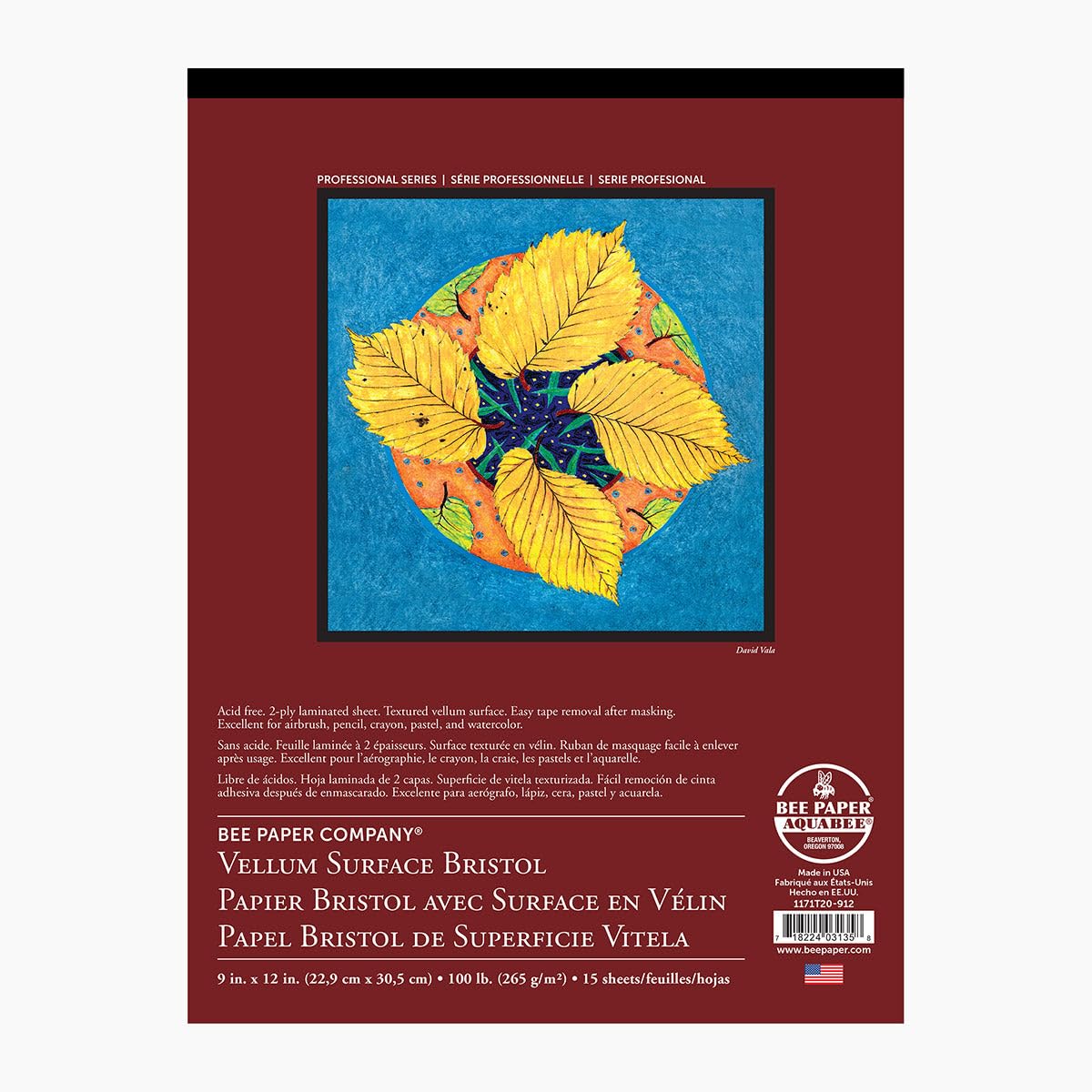Bee Paper Vellum Bristol Pack - 22.5