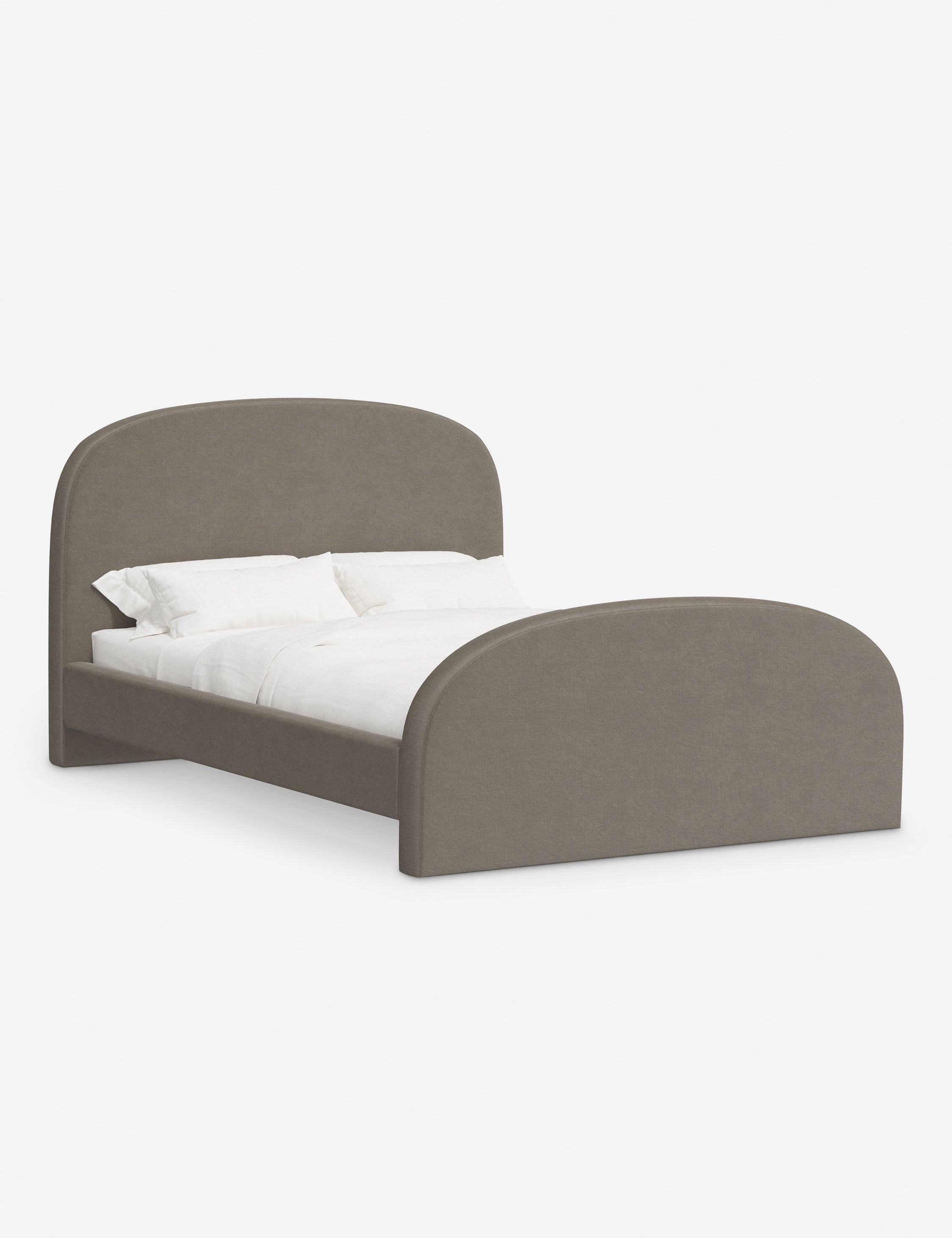 Modern Platform Bed Frame with Headboard - Queen Size, Sturdy Wooden Slat Support, Easy Assembly - Perfect for Bedroom, Guest Room & Small Spaces
