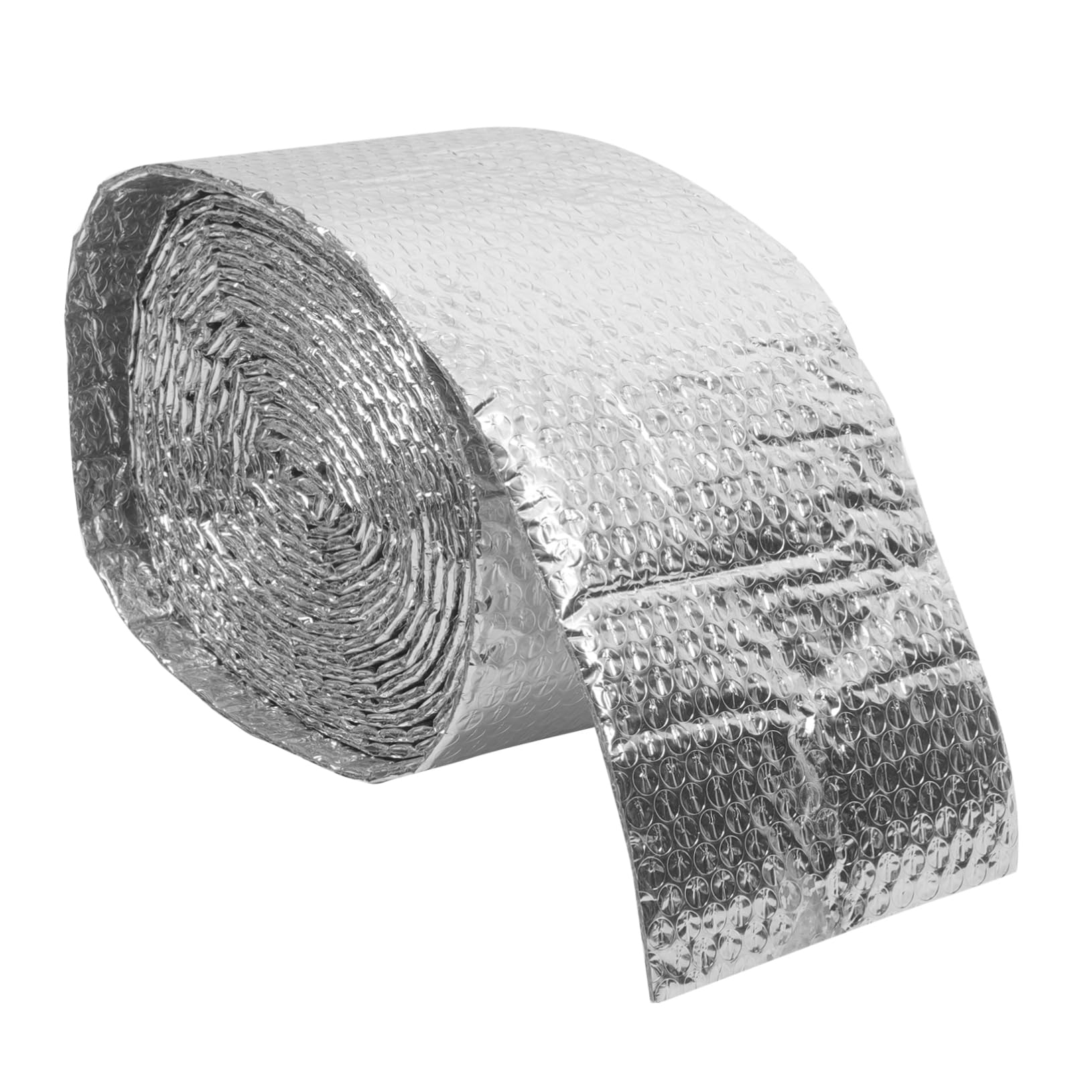 Mikikit 1 Roll Thermal Foil Barrier - Winter Window Insulation & Hot Water Heater Blanket for RV, Home, and Camping Use