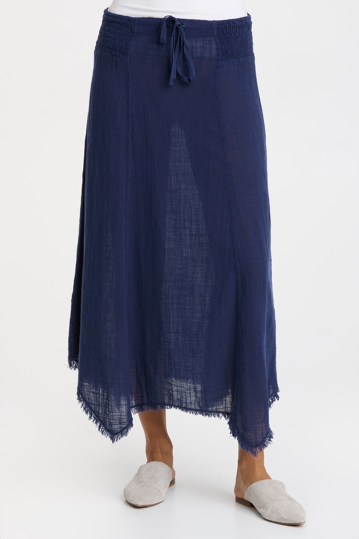 Zuri Gauze Skirt for Women - Flowy Boho Maxi Skirt with Elastic Waist | Perfect for Beach, Vacation & Summer Outfits