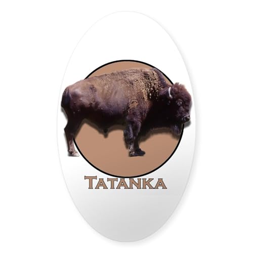 Clear - Buffalo Oval Sticker