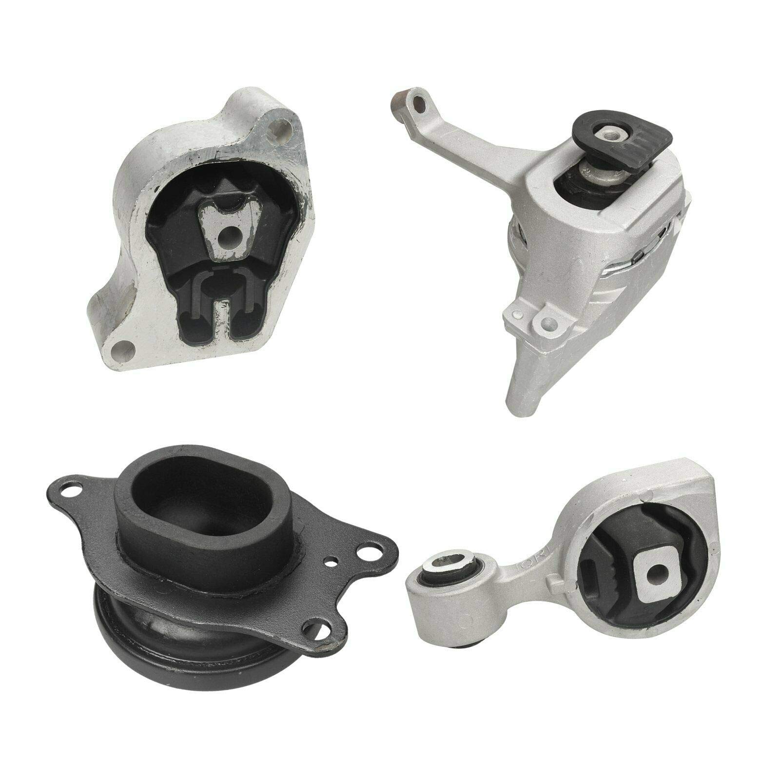 High-Quality Engine Motor and Transmission Mount Set Replacement for 2007-2012 Nissan Altima 2.5L - Compatible with 11360-JA000 & 11350-JA00A - 4-Piece Kit - Smooth Ride & Reduced Vibration - Perfect for DIY Repairs & Professional Mechanics