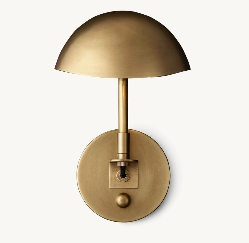 Convexo Wall Sconce - Modern LED Light Fixture for Bedroom, Living Room & Hallway | Dimmable Indoor Lighting with Energy Saving Bulbs