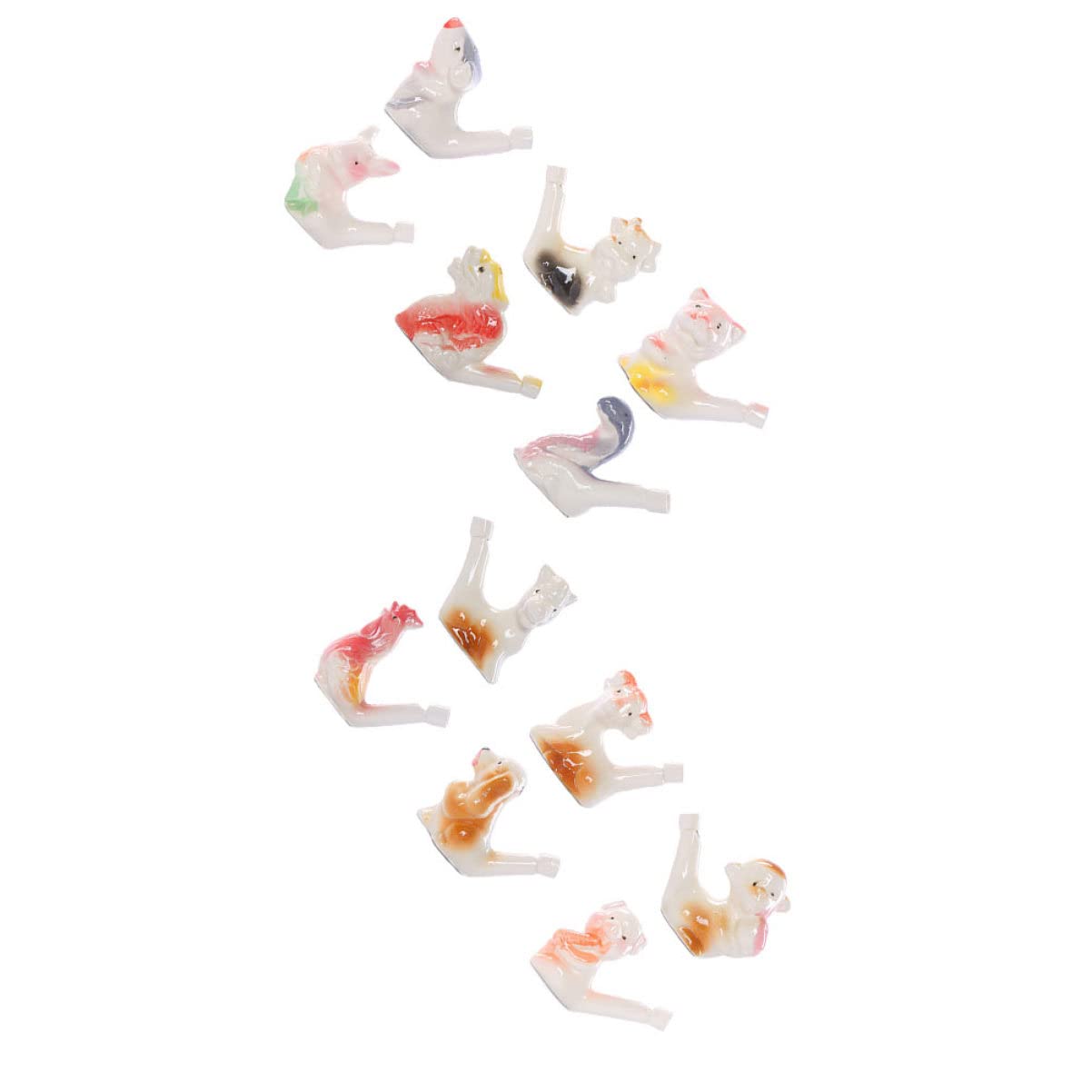 12-Pack Ceramic Bird Whistles for Kids - Fun Water Whistle Toys, Safe & Durable Baby Toys for Outdoor Play, Parties, and Educational Activities