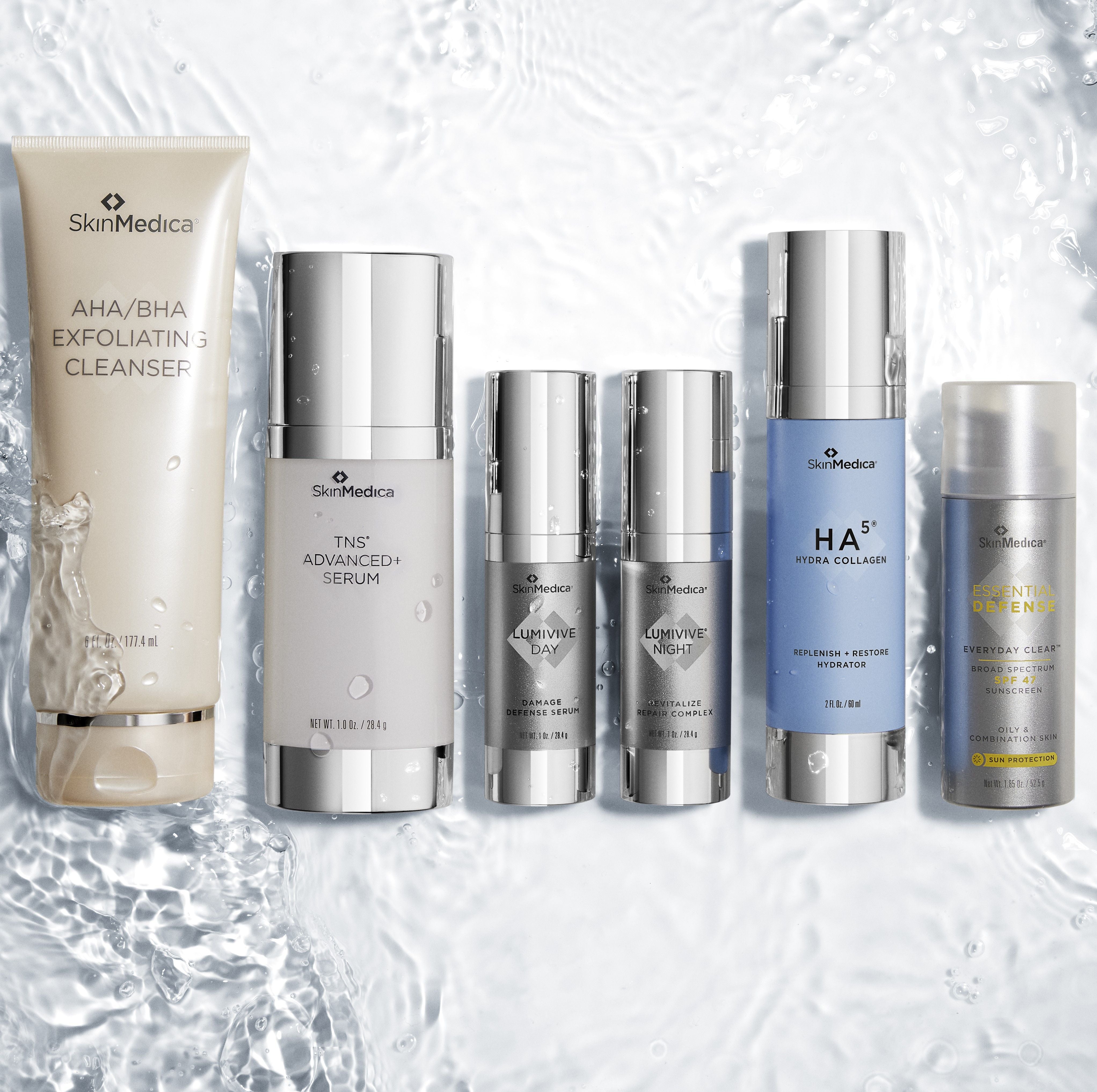 HA⁵ Hydra Collagen Replenish + Restore Hydrator - Anti-Aging Face Moisturizer for Dry Skin | Hydrating & Plumping Serum | Perfect for Night Routine & Daily Skincare