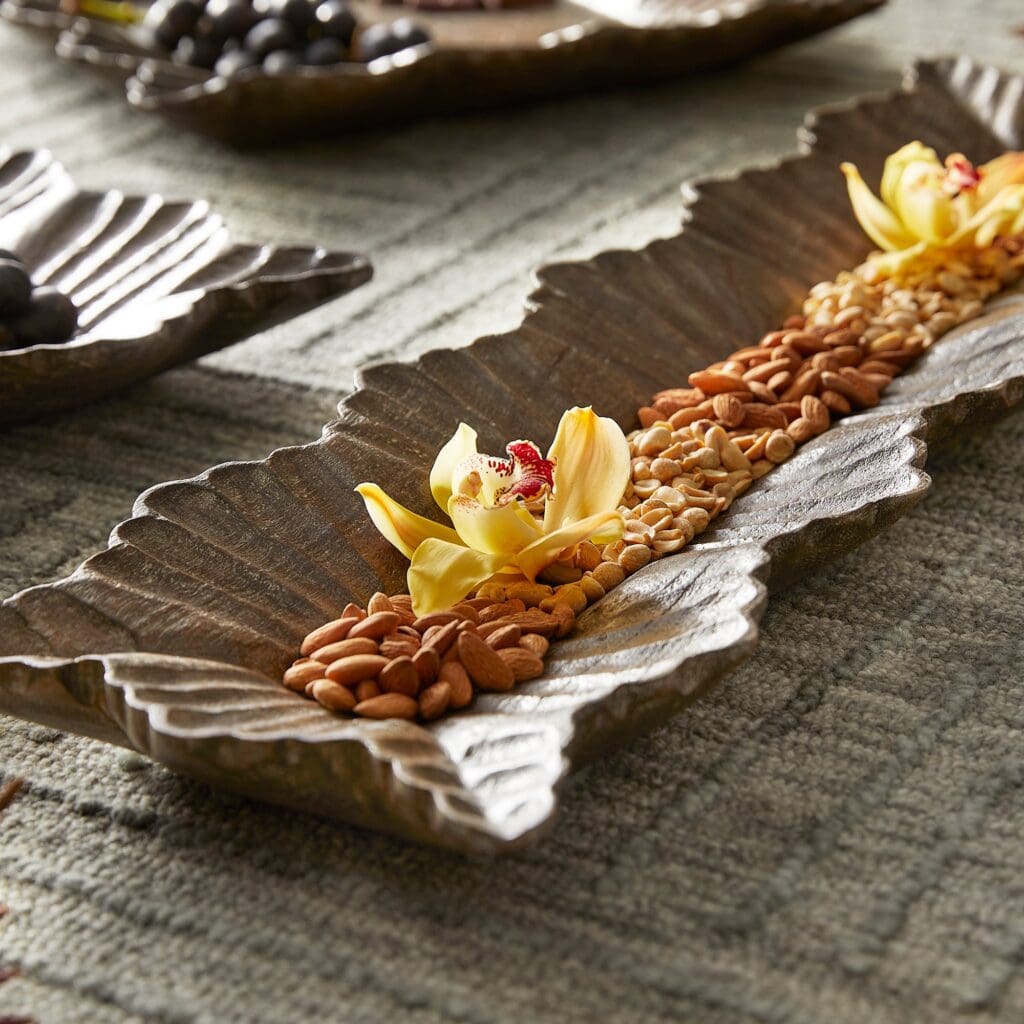 Cyan Design 11536 Lorenza Large Brown Decorative Serving Tray - Perfect for Dining, Entertaining, and Home Decor
