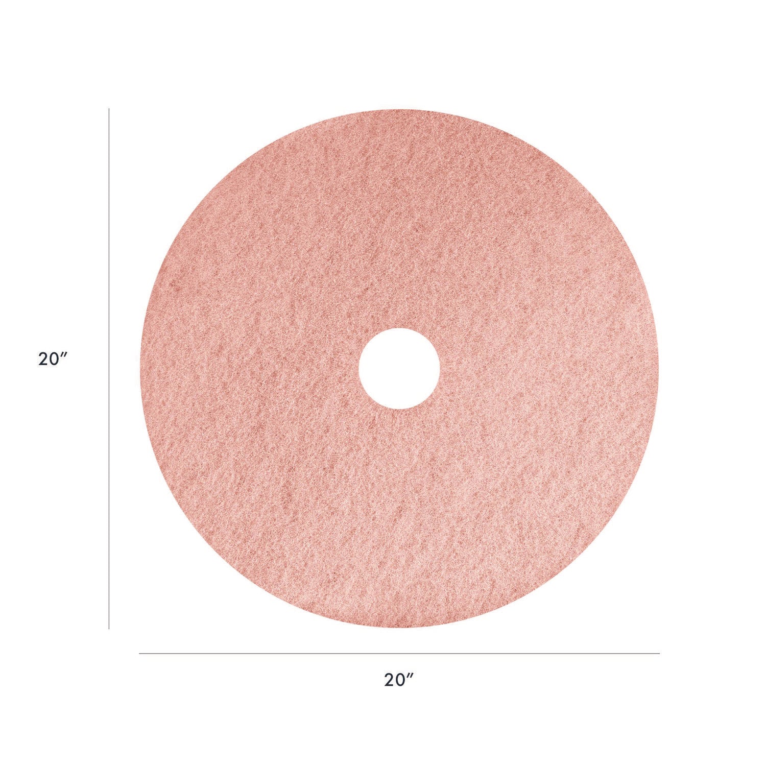 Americo® Burnishing Pads - 20 Pack, Pink, 5 Pads per Carton - Perfect for Floor Cleaning, Polishing & Surface Restoration