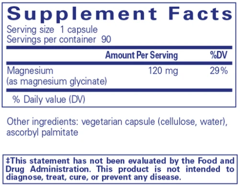 Best Magnesium Glycinate Supplement for Sleep, Stress & Muscle Recovery - High Absorption, Vegan & Non-GMO - Supports Relaxation & Better Sleep Quality