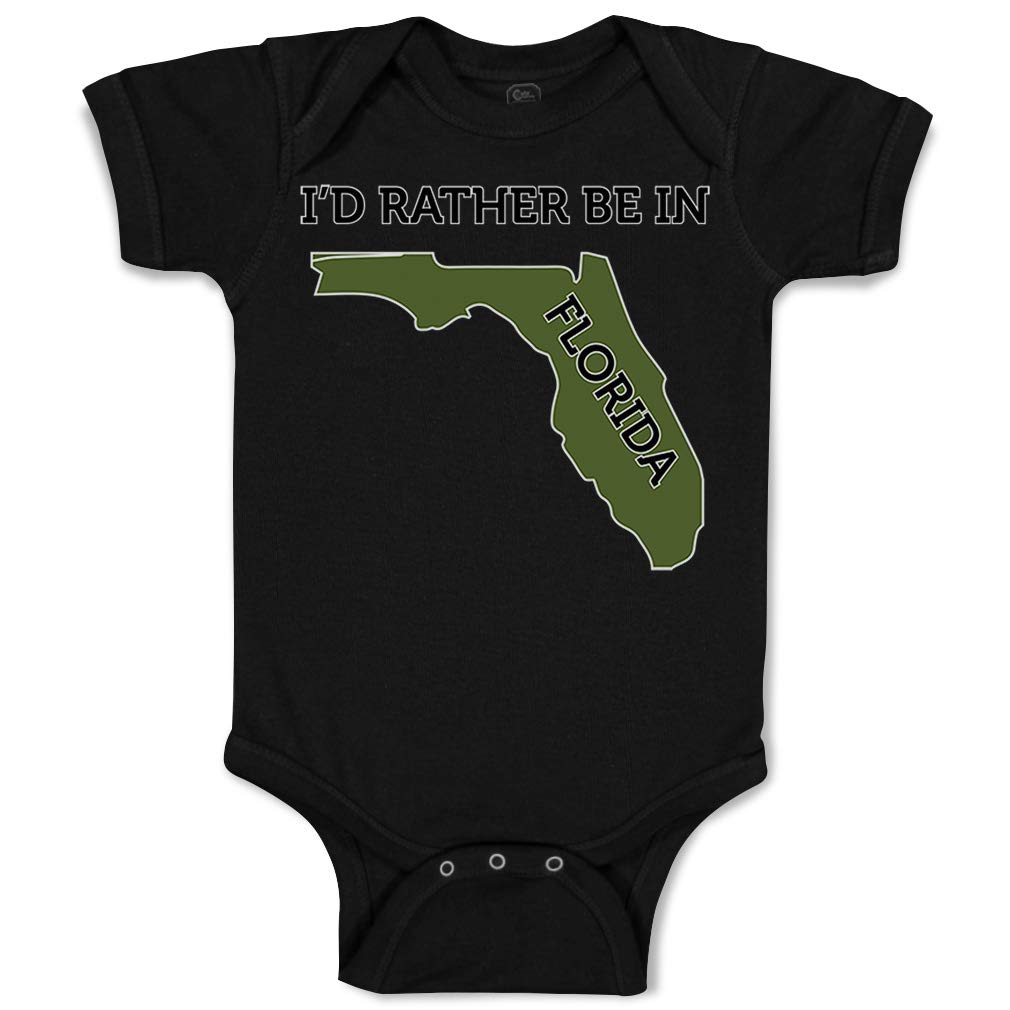 Custom Florida-Themed Baby Bodysuit - Soft Cotton Infant Onesie for Boys & Girls - Perfect for Beach Trips, Family Vacations & Sunny Day Outfits