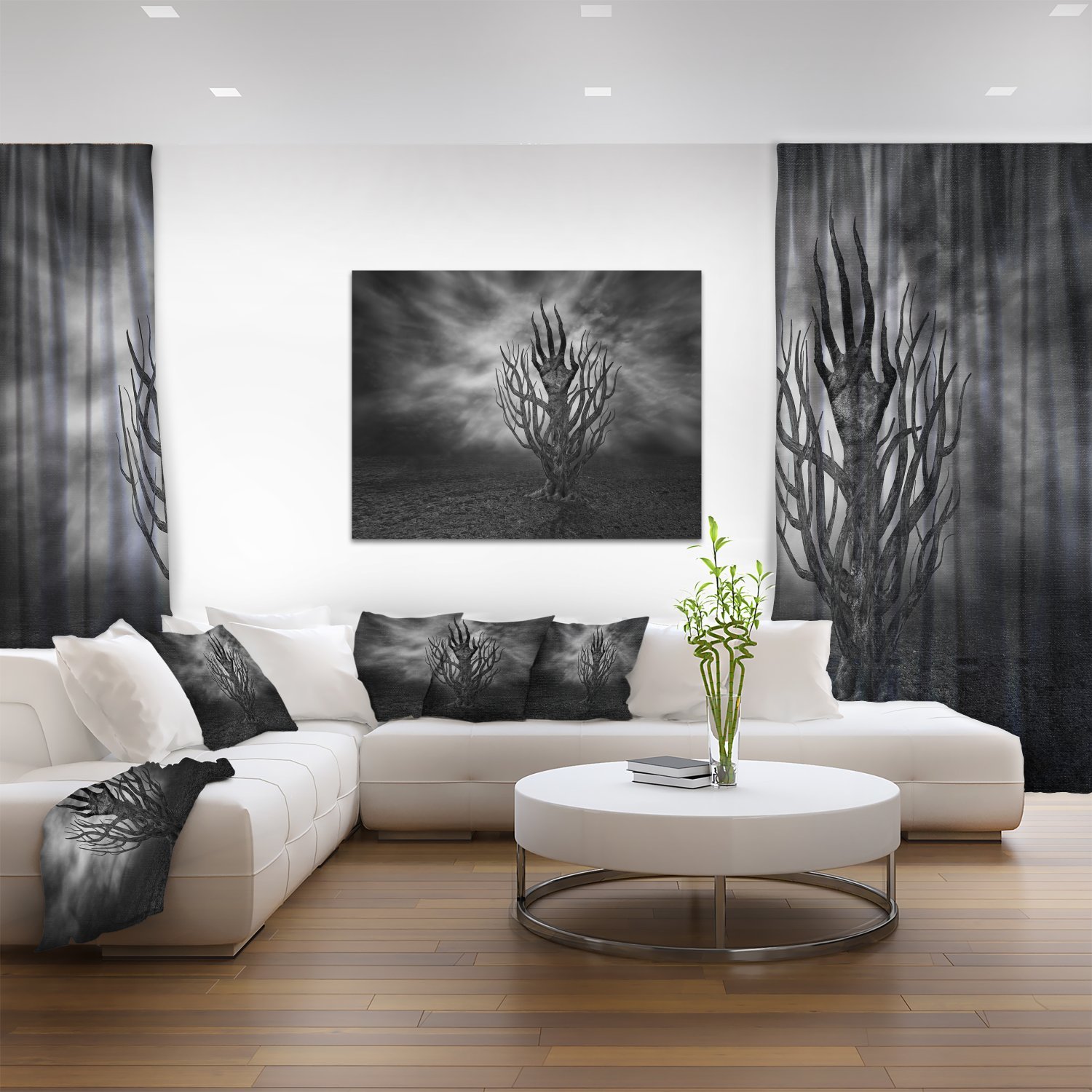 Abstract Hand Cry Canvas Art Print - Modern Wall Decor for Living Room, Bedroom & Office