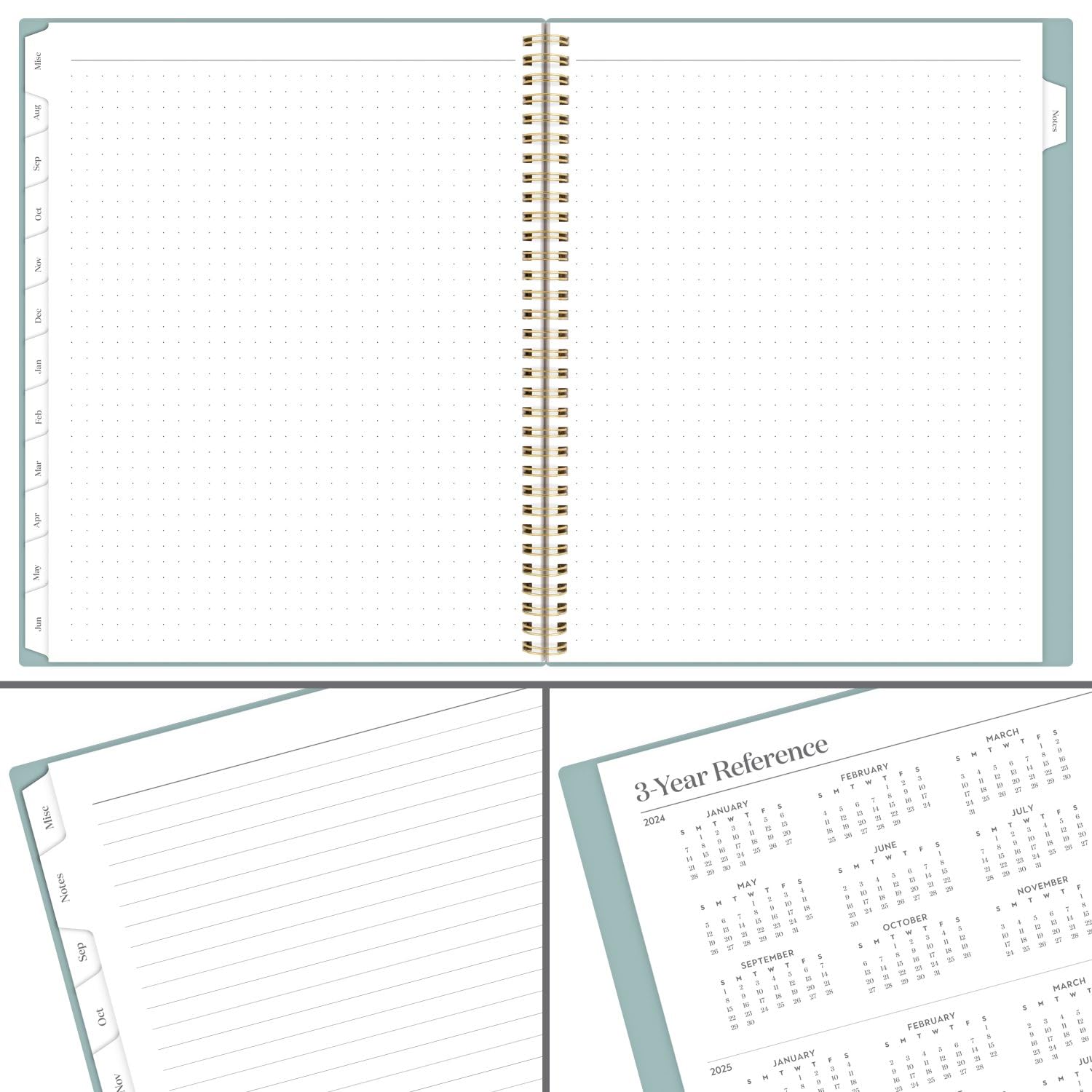 Cambridge Planner 2024-2025 Academic Year - Weekly & Monthly Large Planner (8.5