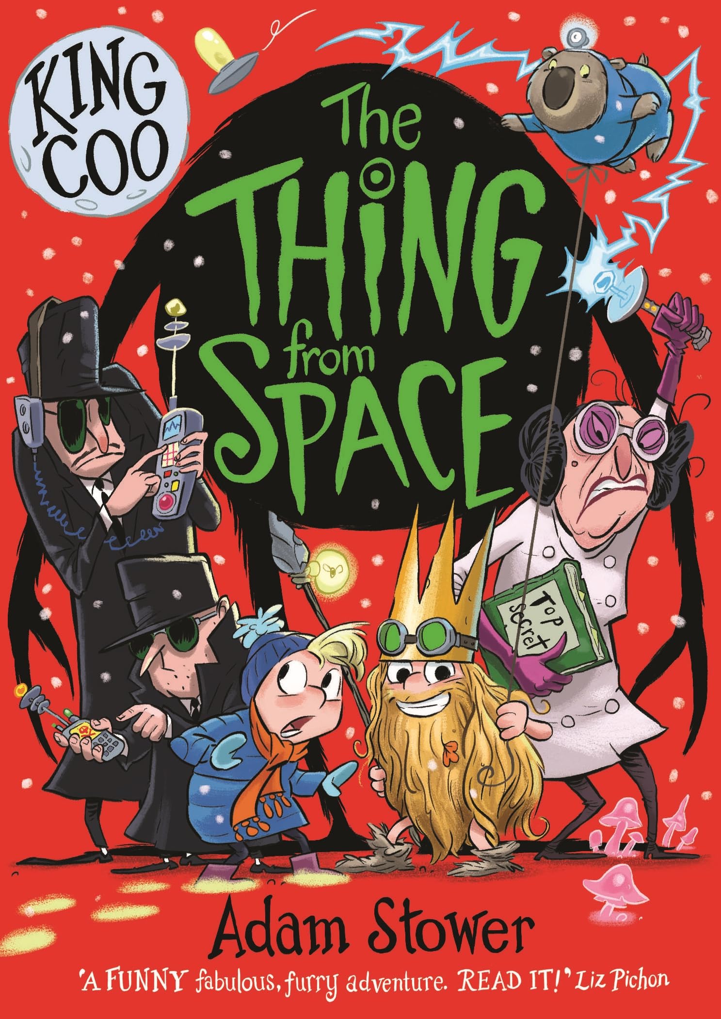 King Coo - The Thing From Space: 3D Printed Alien Action Figure | Collectible Sci-Fi Toy for Display & Play | Perfect for Space-Themed Decor & Gift Giving