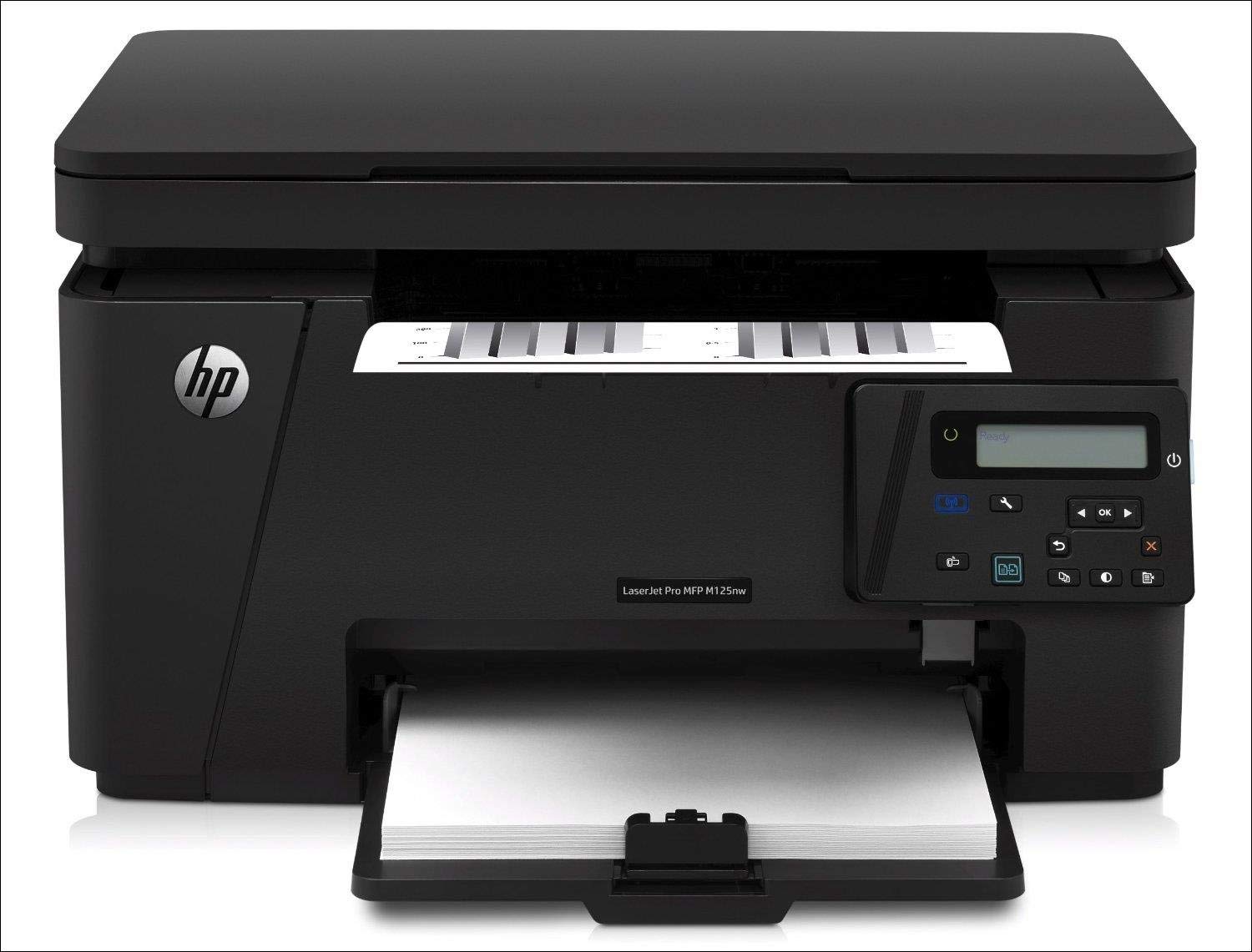 HP Pro Laser Printer M125NW All-in-One - Wireless, Copy, Scan, Fax (Renewed) | Perfect for Home Office & Small Business Printing Needs