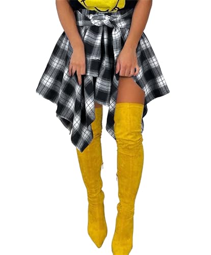 Black White Plaid