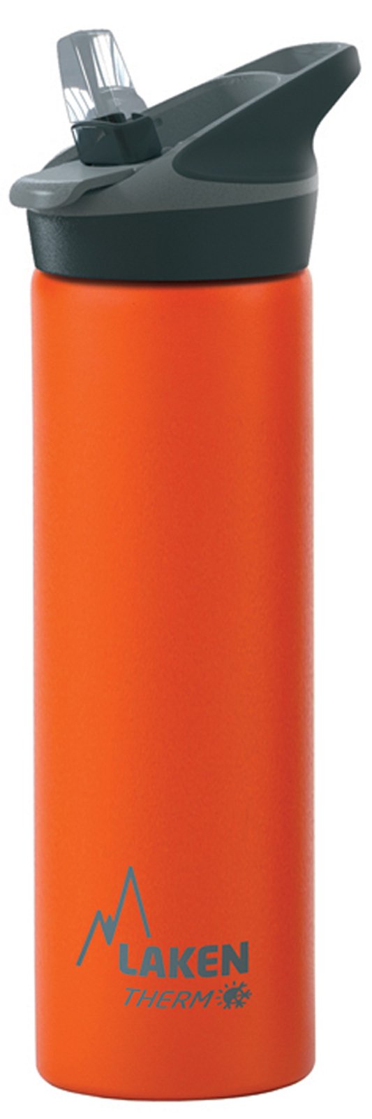Laken Thermo Kids Vacuum Insulated Stainless Steel Water Bottle - 12oz, Leak-Proof with Straw Lid - BPA Free Sports Bottle for School, Hiking & Outdoor Activities