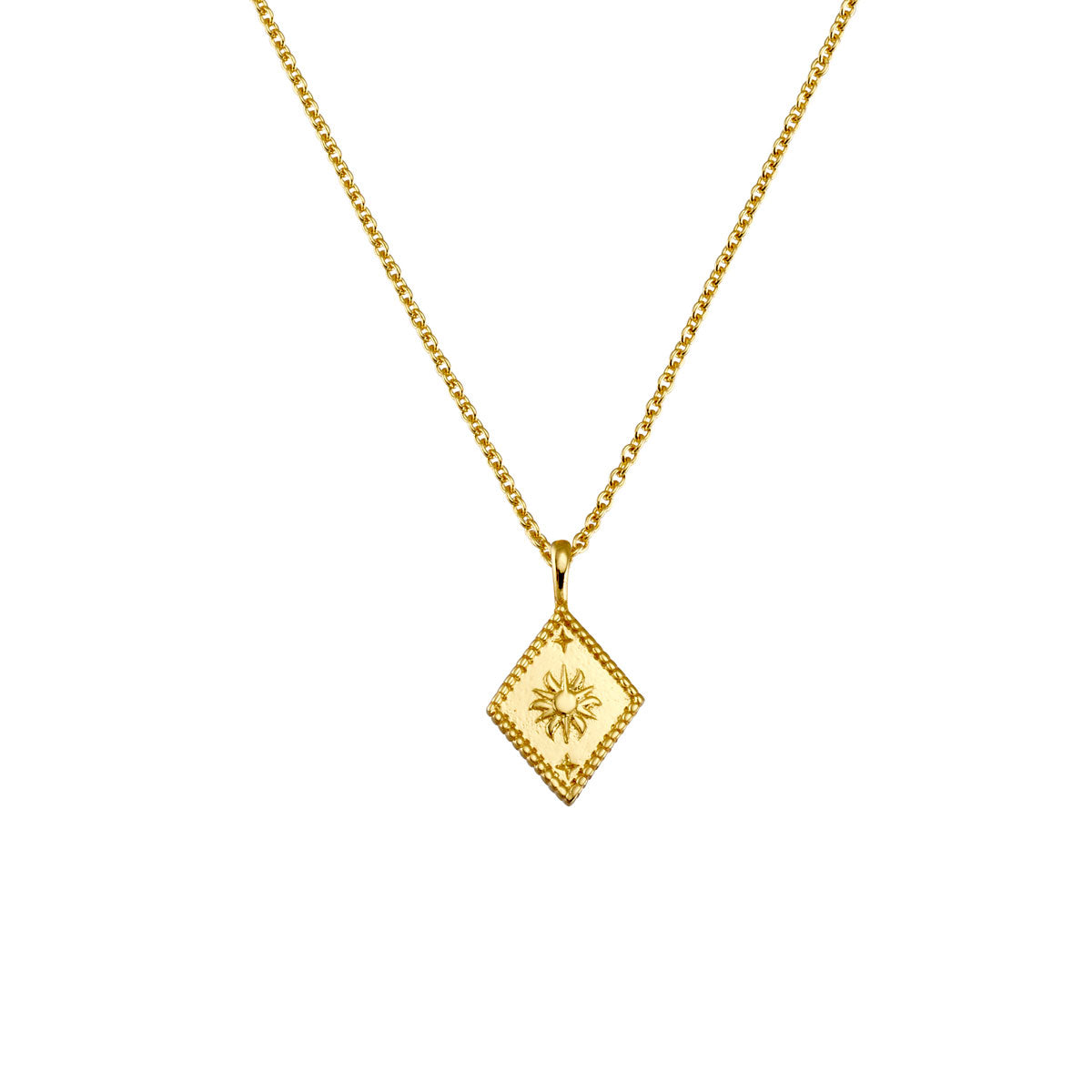 Solunar Necklace Gold - Elegant Celestial Jewelry for Women, Perfect for Everyday Wear & Special Occasions