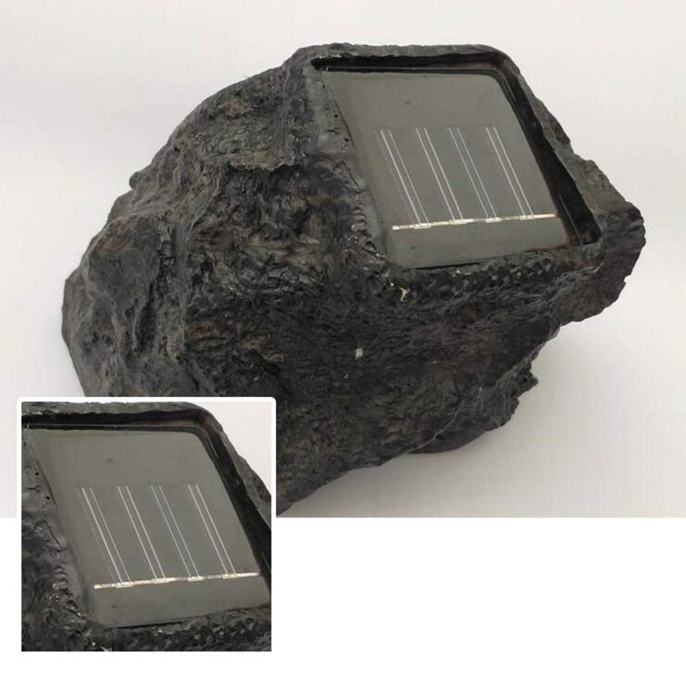 Solar Powered Outdoor Spot Lights - Waterproof LED Garden Stone Lamp for Patio, Yard & Pathway Lighting | Energy Efficient Solar Flood Light for Landscape, Driveway & Outdoor Decor
