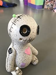 Voodoo Doll Cone Incense Burner - Handcrafted Resin Incense Holder for Home & Office Decor - Includes 5 Incense Cones - Perfect for Meditation, Yoga, Aromatherapy & Spiritual Rituals