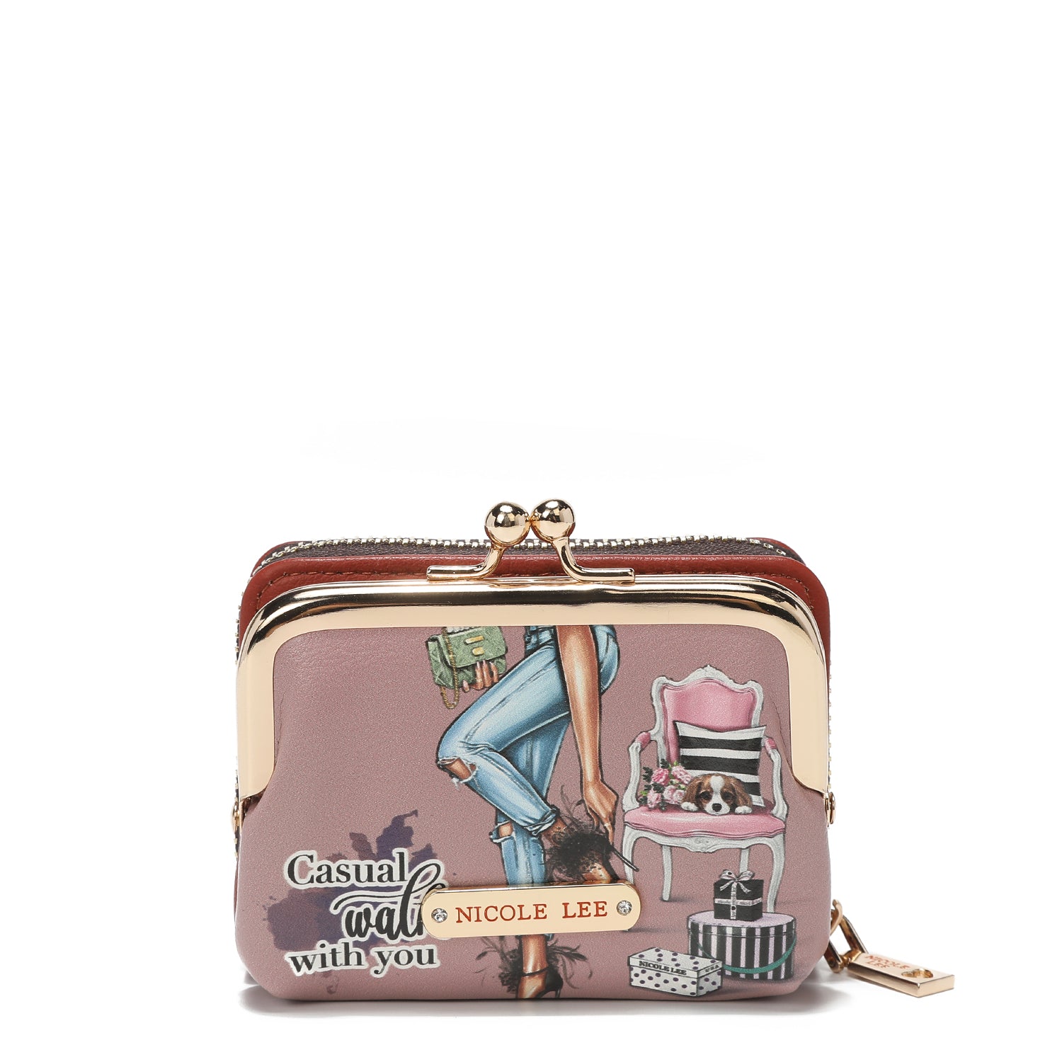 MANUELA Mini Wallet for Women - Slim RFID Blocking Credit Card Holder - Perfect for Travel, Shopping & Everyday Use