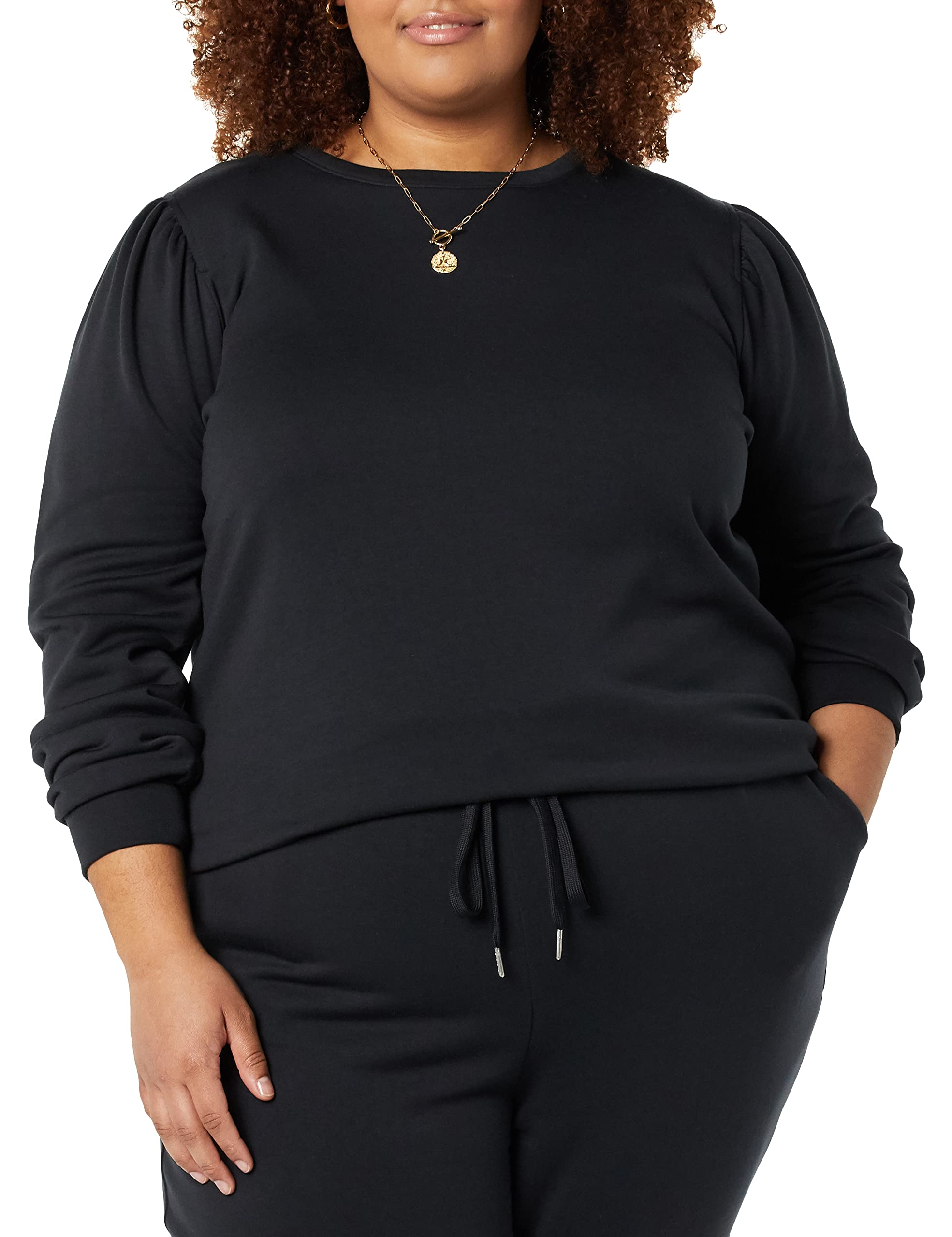 Amazon Aware Women's Puff Sleeve Sweatshirt - Cozy Oversized Pullover Sweater for Casual Wear, Lounge & Fall Outfits | Eco-Friendly Fashion for Everyday Comfort