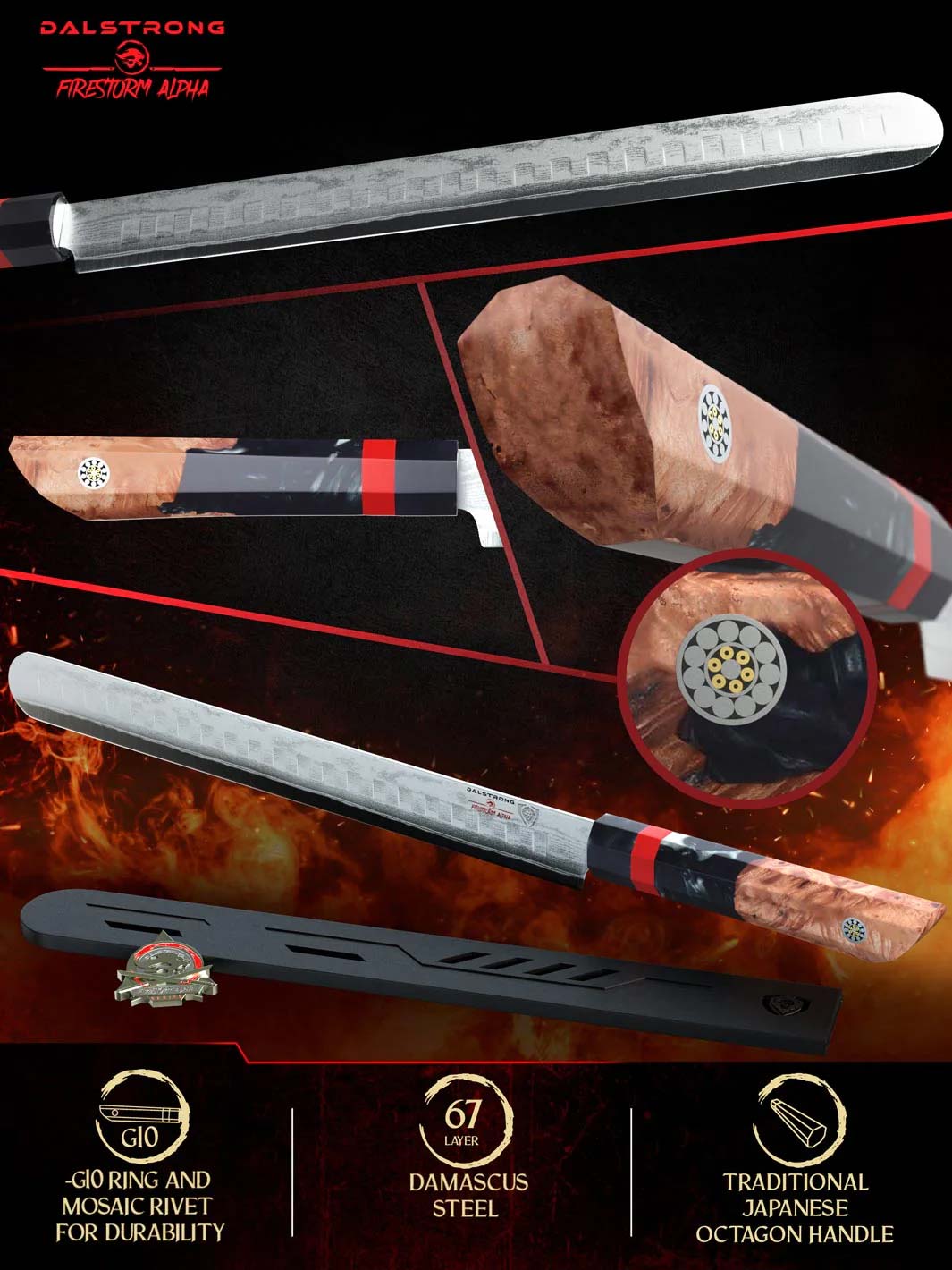 Dalstrong Firestorm Alpha Series 12