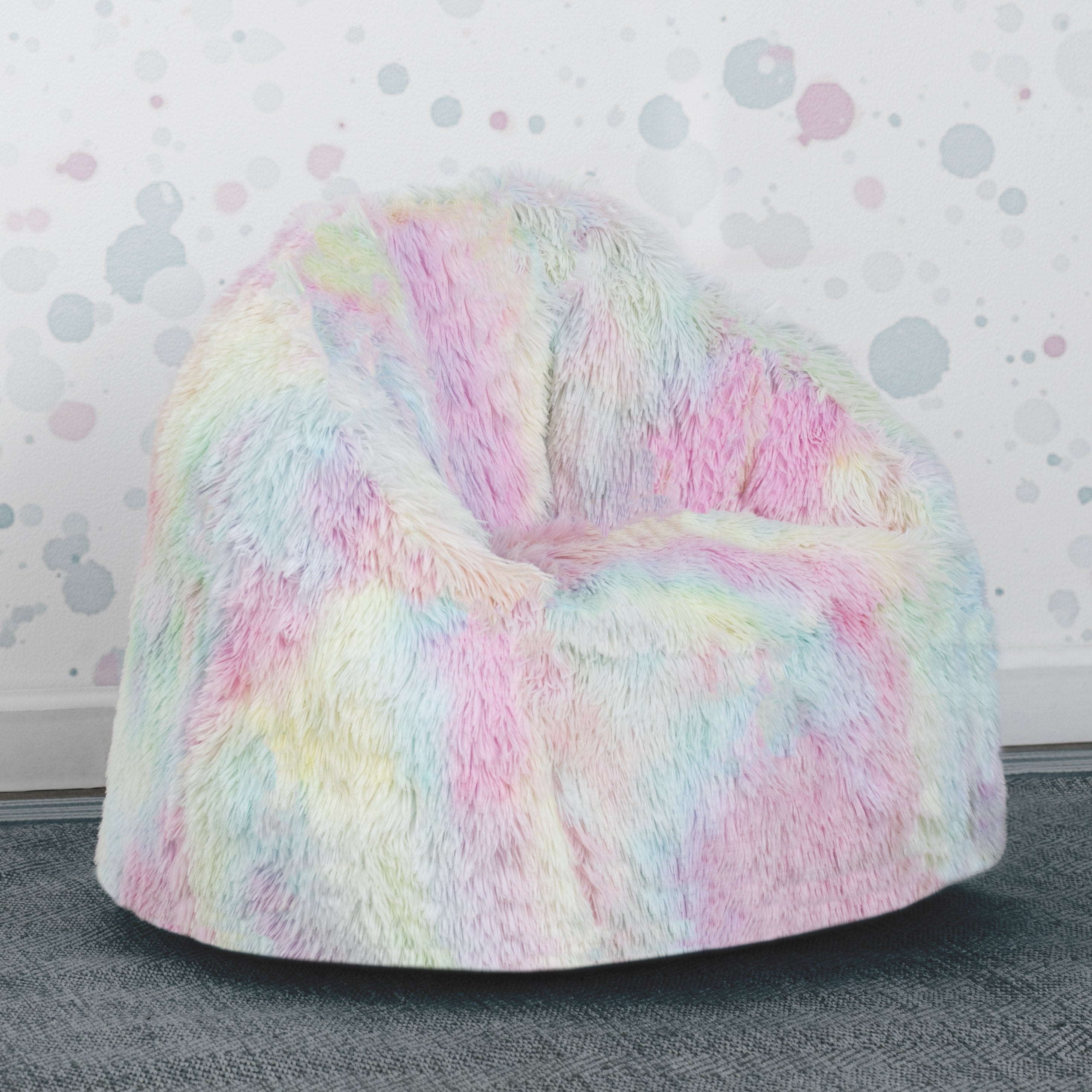 **Cozy Fluffy Kids Chair for Ages 2-10 – Soft Plush Armchair for Bedroom, Playroom & Reading Nook – Lightweight & Comfortable Toddler Chair**