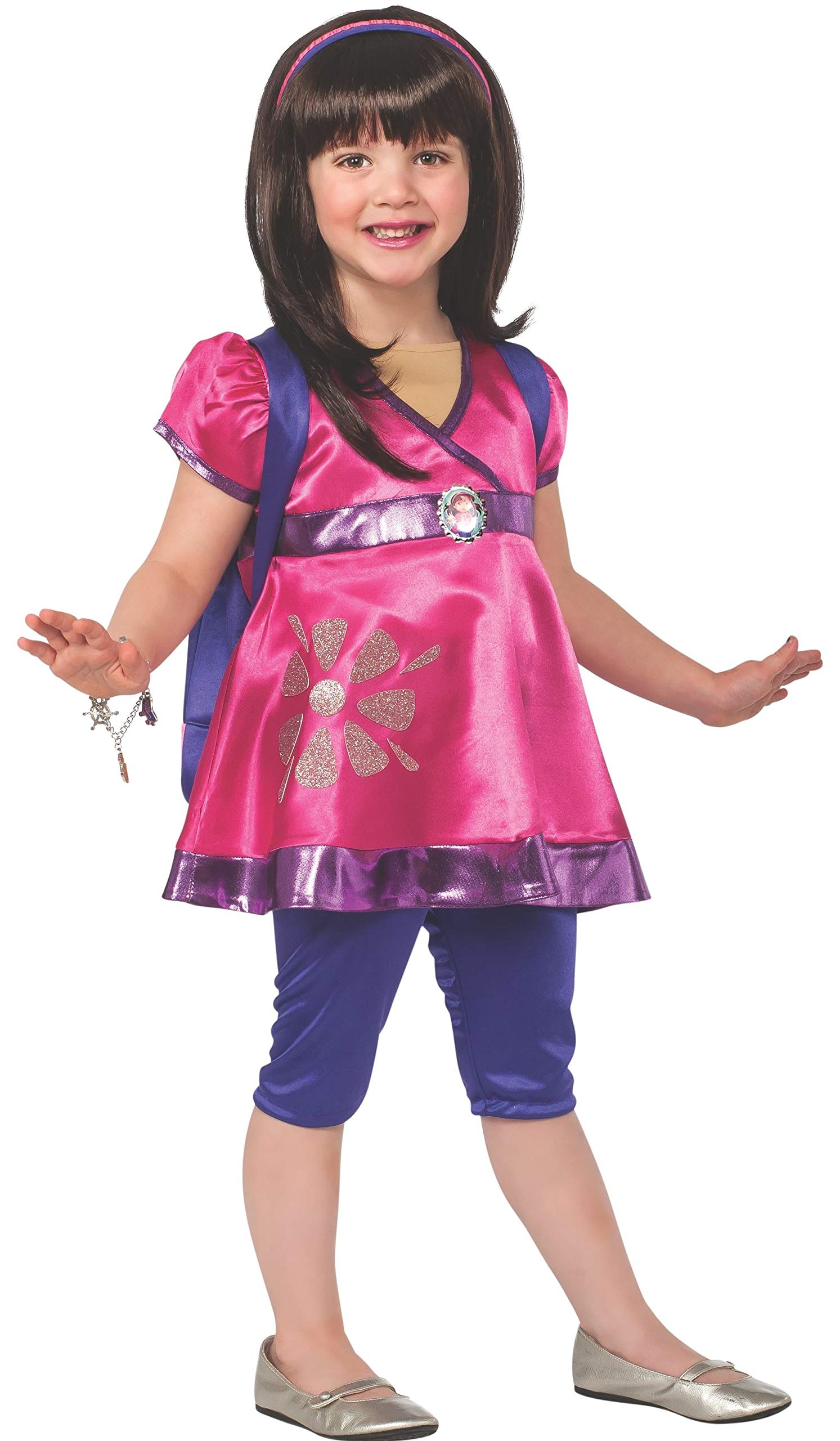 Rubies Dora and Friends Deluxe Dora The Explorer Costume for Kids - Halloween Dress Up, Birthday Party & Cosplay Outfit