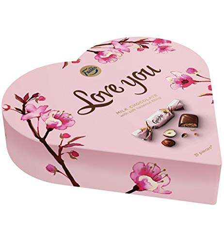 Premium Geisha Milk Chocolate with Soft Hazelnut Filling - 16 Boxes (225g Each) - Perfect for Gifts, Parties & Chocolate Lovers