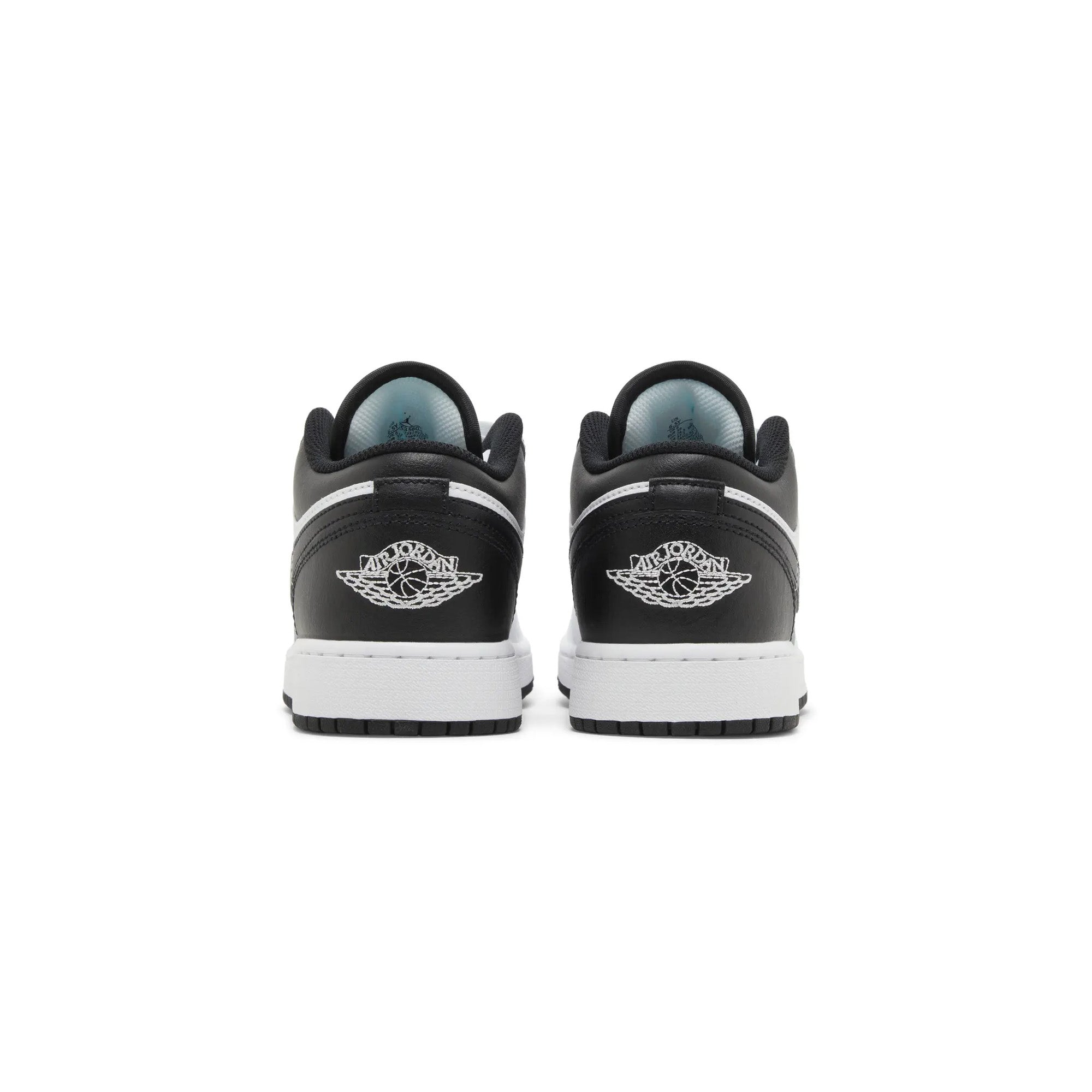 Air Jordan 1 Low 'White Black' GS Sneakers for Girls (2023) - Comfortable Basketball Shoes for School, Sports & Casual Wear