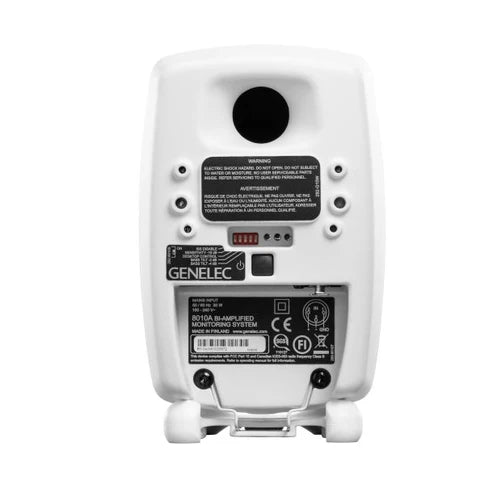 Genelec 8010A Powered Studio Monitor - Professional Nearfield Studio Monitor with High-Quality Sound for Music Production, Recording & Home Studios