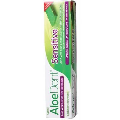 ALOE DENT Sensitive Teeth Toothpaste - 100ml | Gentle Relief for Tooth Sensitivity & Gum Care | Perfect for Daily Oral Hygiene & Whitening