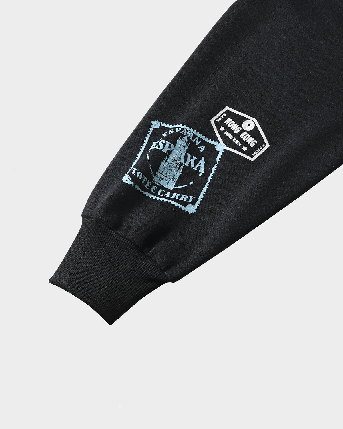 Globetrotter Hoodie & Sweats Set in Black - Cozy Travel Outfit for Men & Women | Perfect for Airplane, Road Trips & Casual Wear