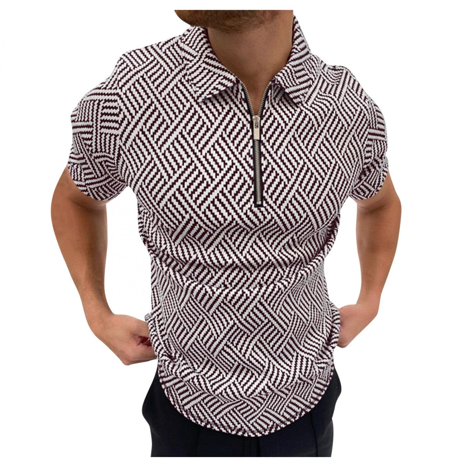 Men's Polo Shirt 3-Pack - Breathable Cotton Short Sleeve Collared Shirts for Summer | Casual & Athletic Wear for Golf, Work & Outdoor Activities