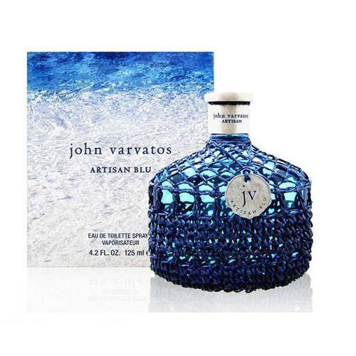 John Varvatos Artisan Blu 125ml Eau de Toilette for Men - Fresh Citrus & Woody Fragrance for Day & Night Wear, Office & Special Occasions